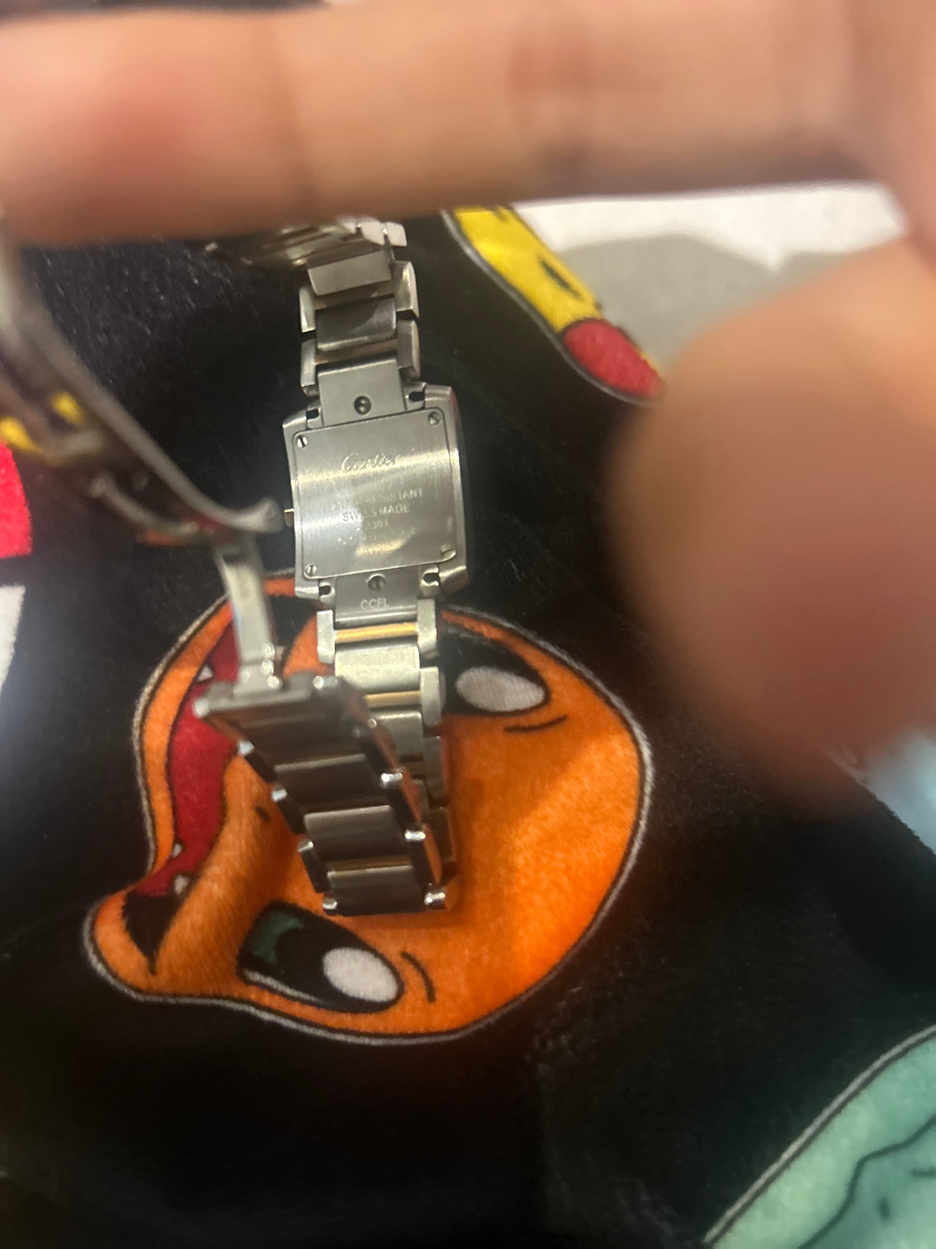 Cartier Tank Watch (likely Tank Française) - AI says Fake - Image 1