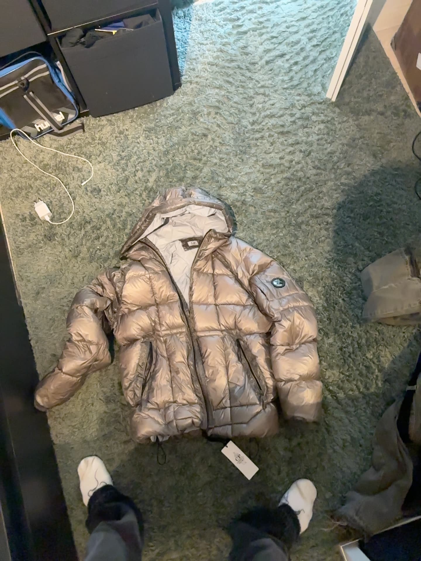 C.P. Company Down Puffer Jacket - AI says Fake - Image 1