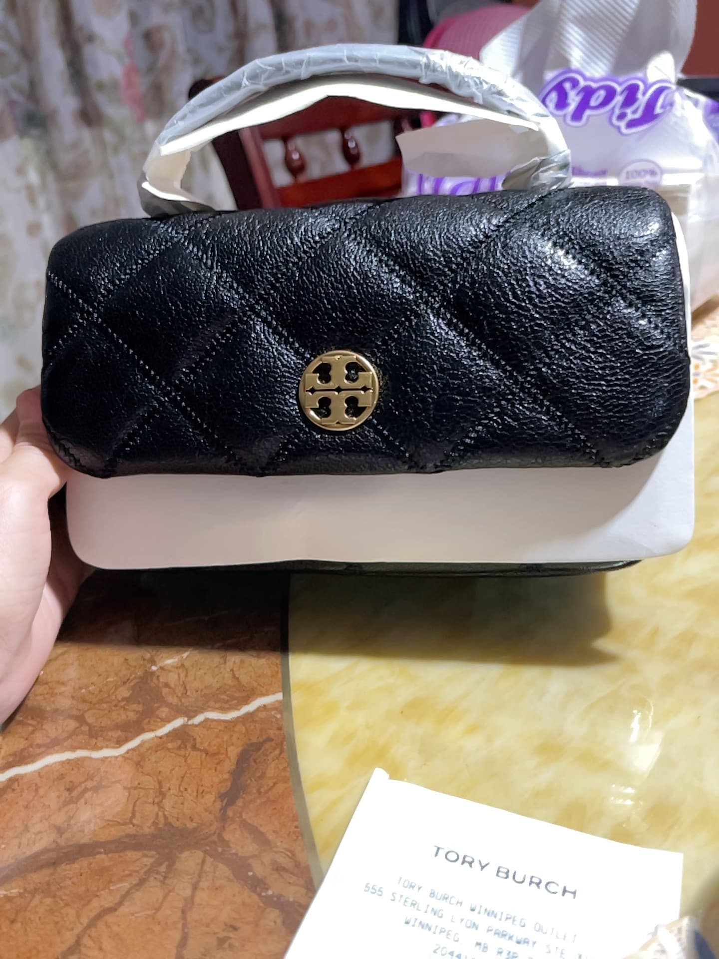 Tory Burch Quilted Mini Bag (likely Willa or similar style) - AI says Real - Image 1