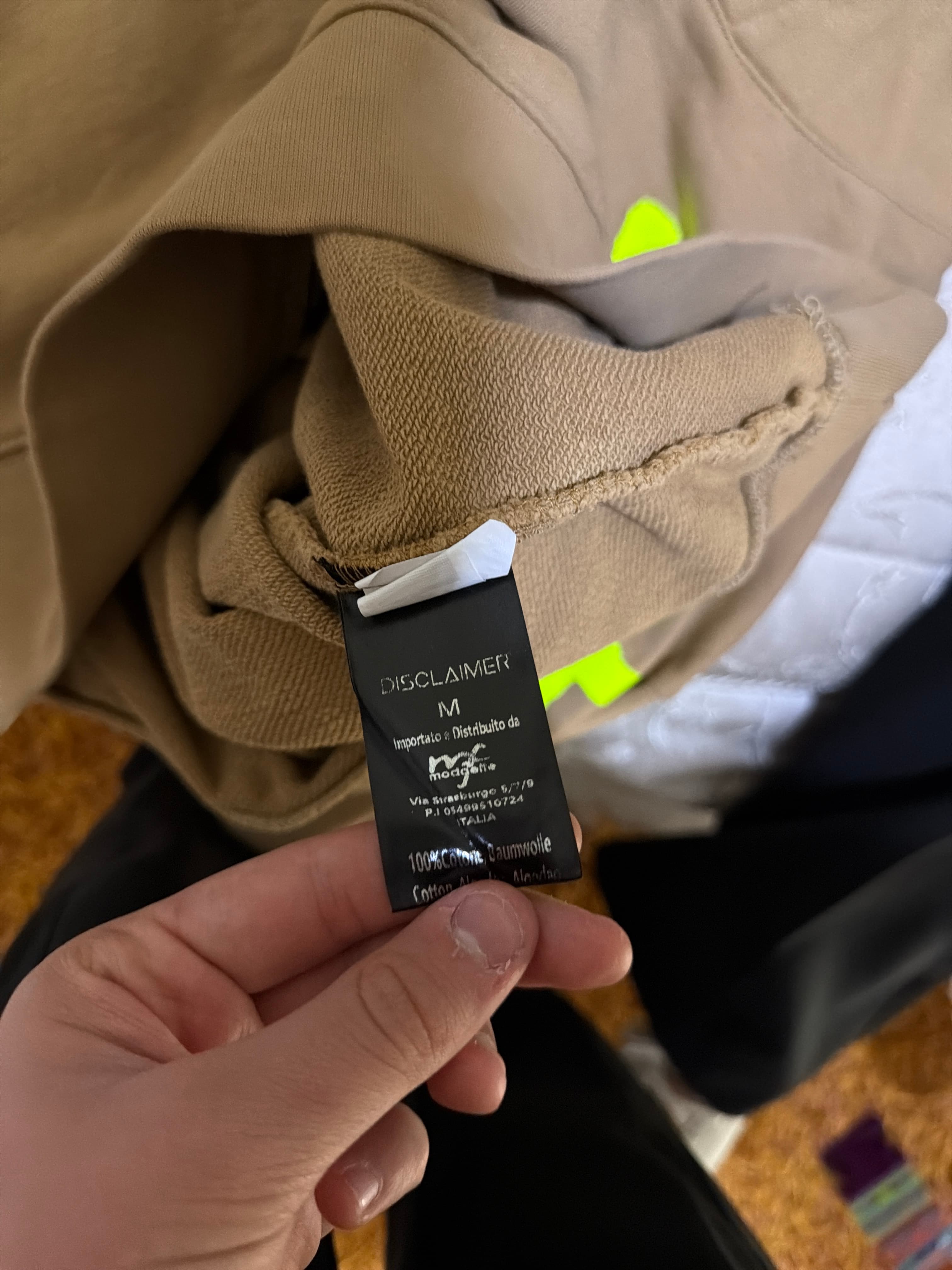 Disclaimer hoodie - AI says Real - Image 1