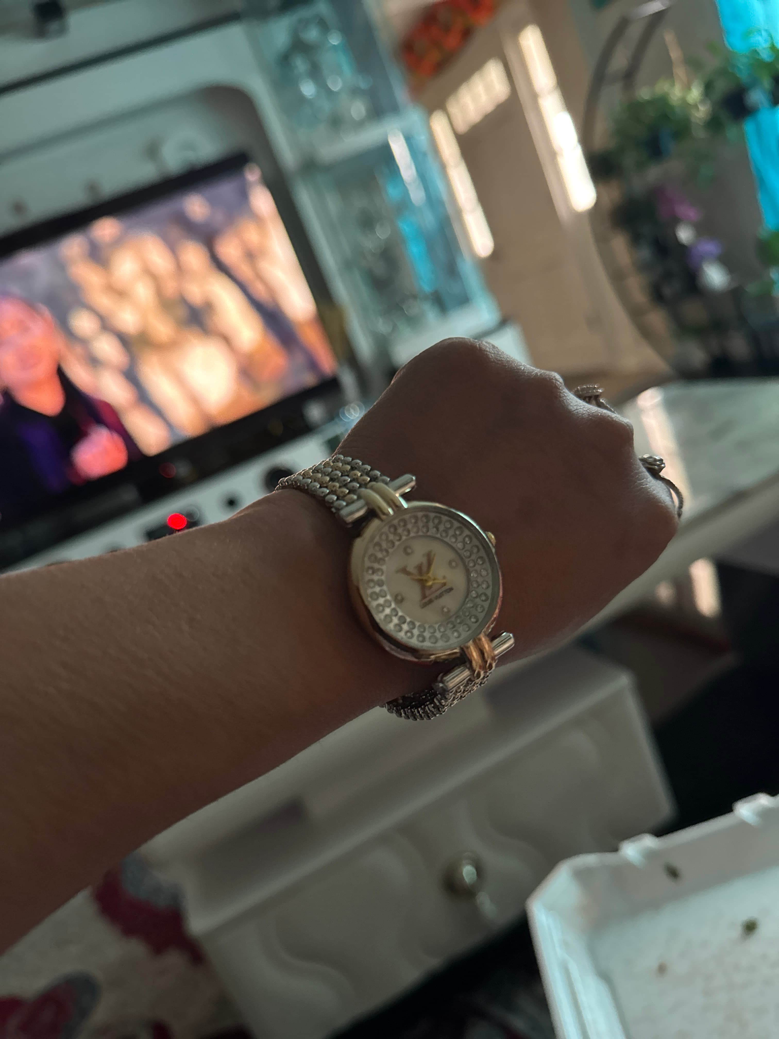 Louis Vuitton wristwatch - AI says Fake - Image 1