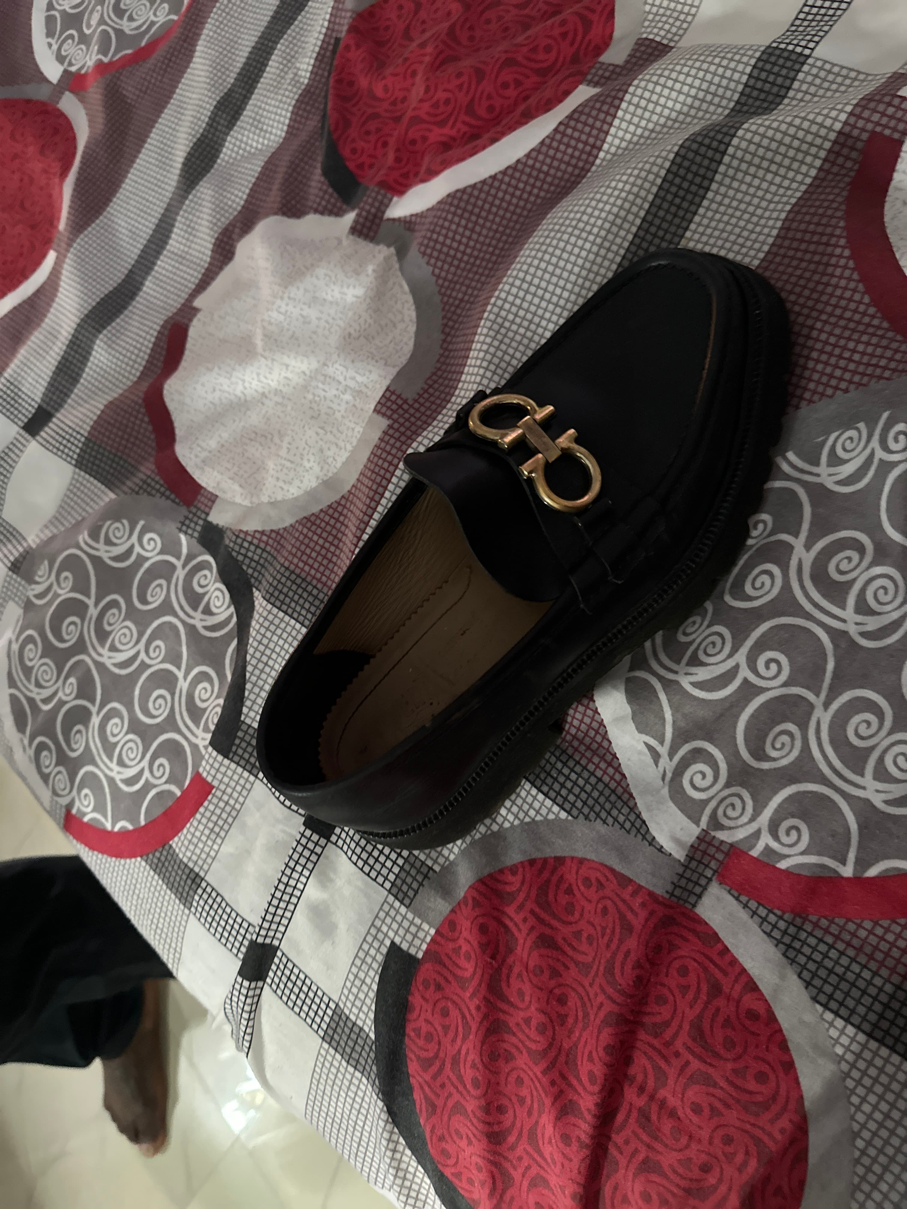 Loafer Shoes with Gold Hardware - AI says Fake - Image 1