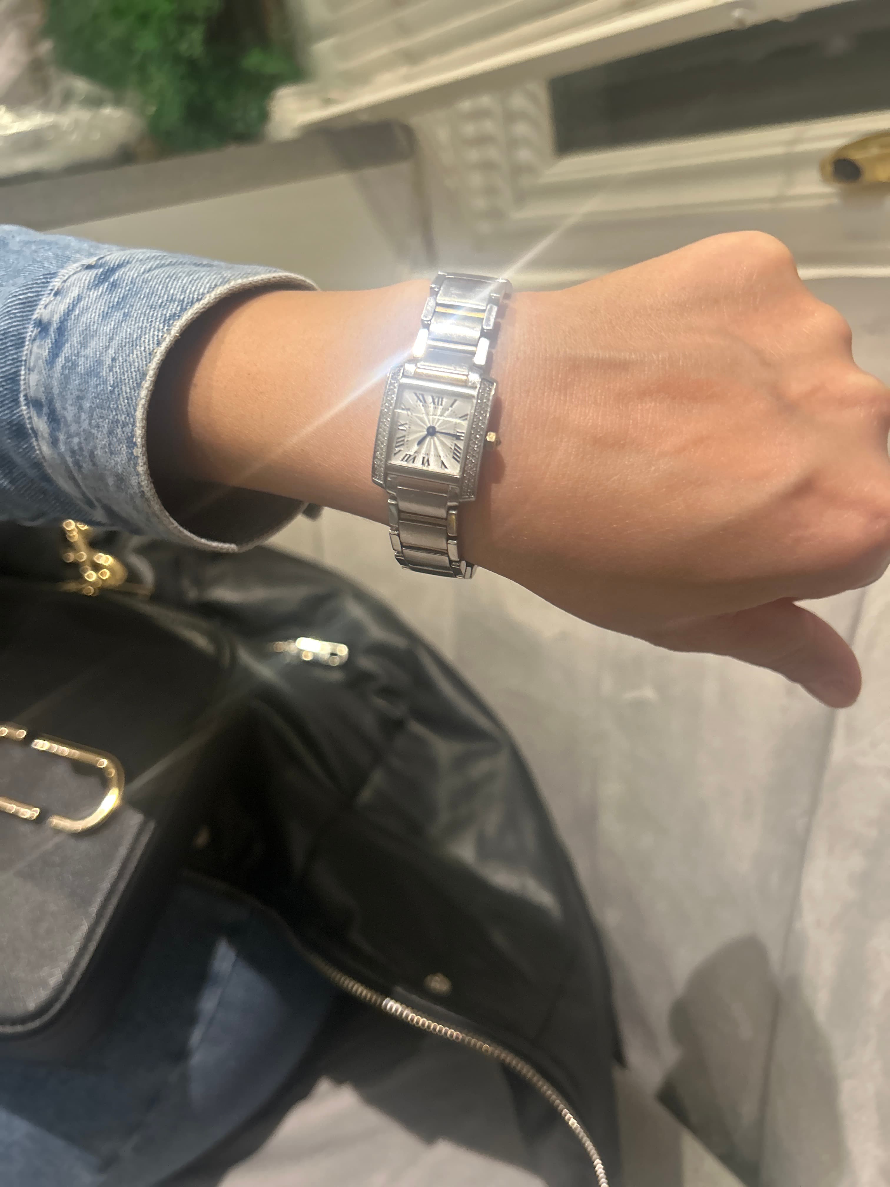 Cartier Tank Française watch - AI says Fake - Image 1