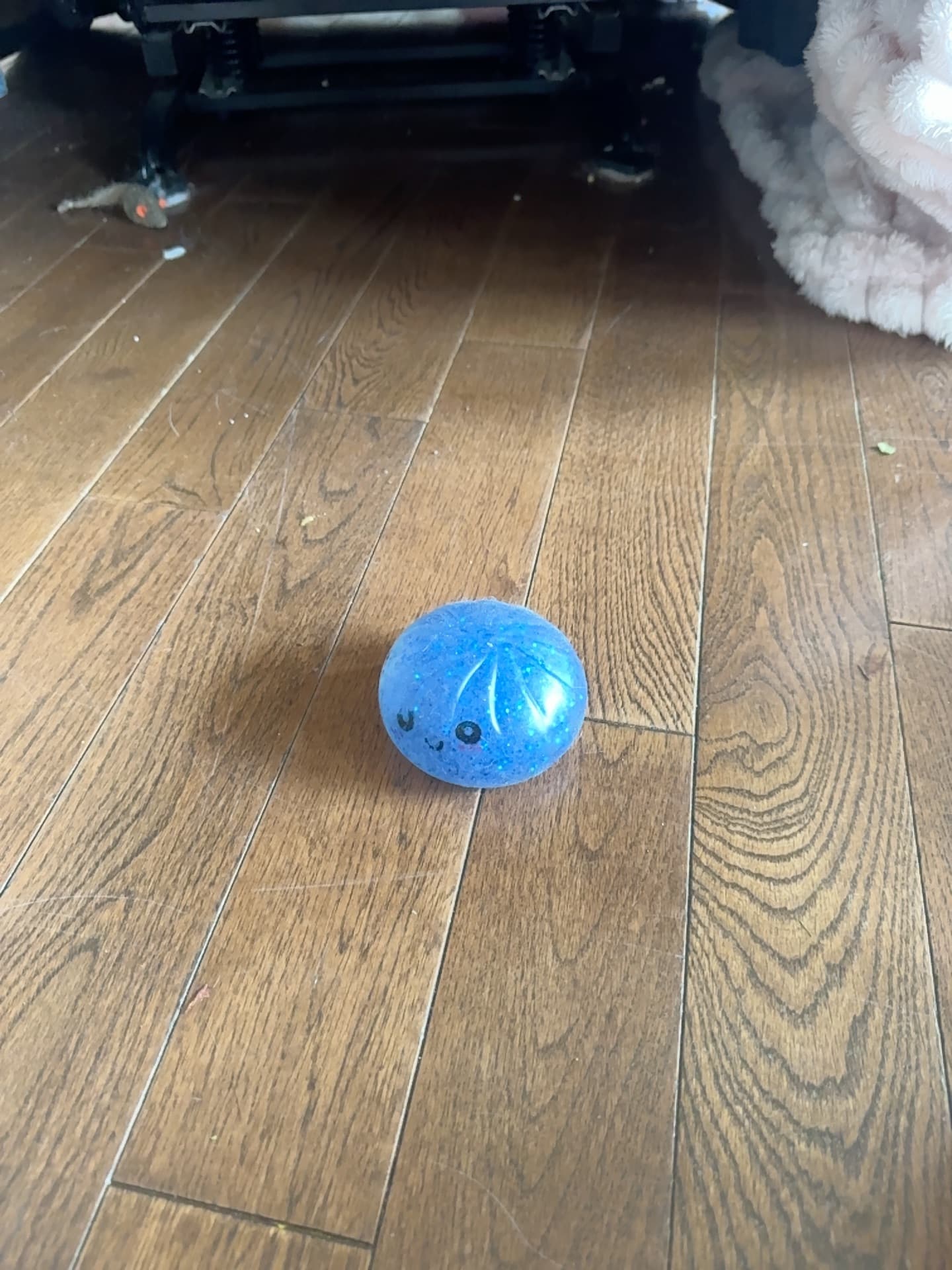 Kawaii Glitter Squishy / Stress Ball Toy (Blueberry or Onigiri style) - AI says Real - Image 1