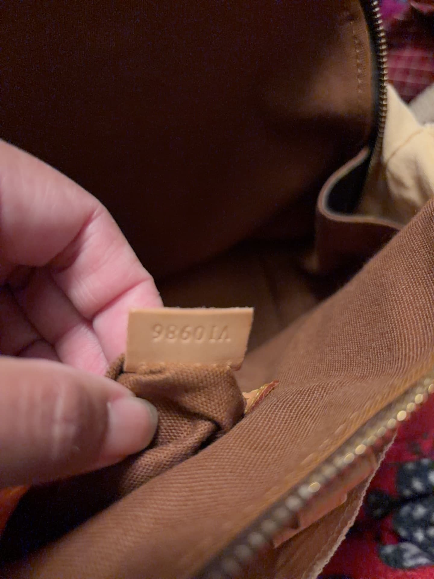 Louis Vuitton Handbag (likely Monogram Canvas) - AI says Fake - Image 1