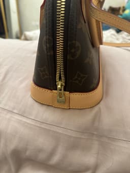 Louis Vuitton Alma Handbag (Monogram Canvas) - AI says Real