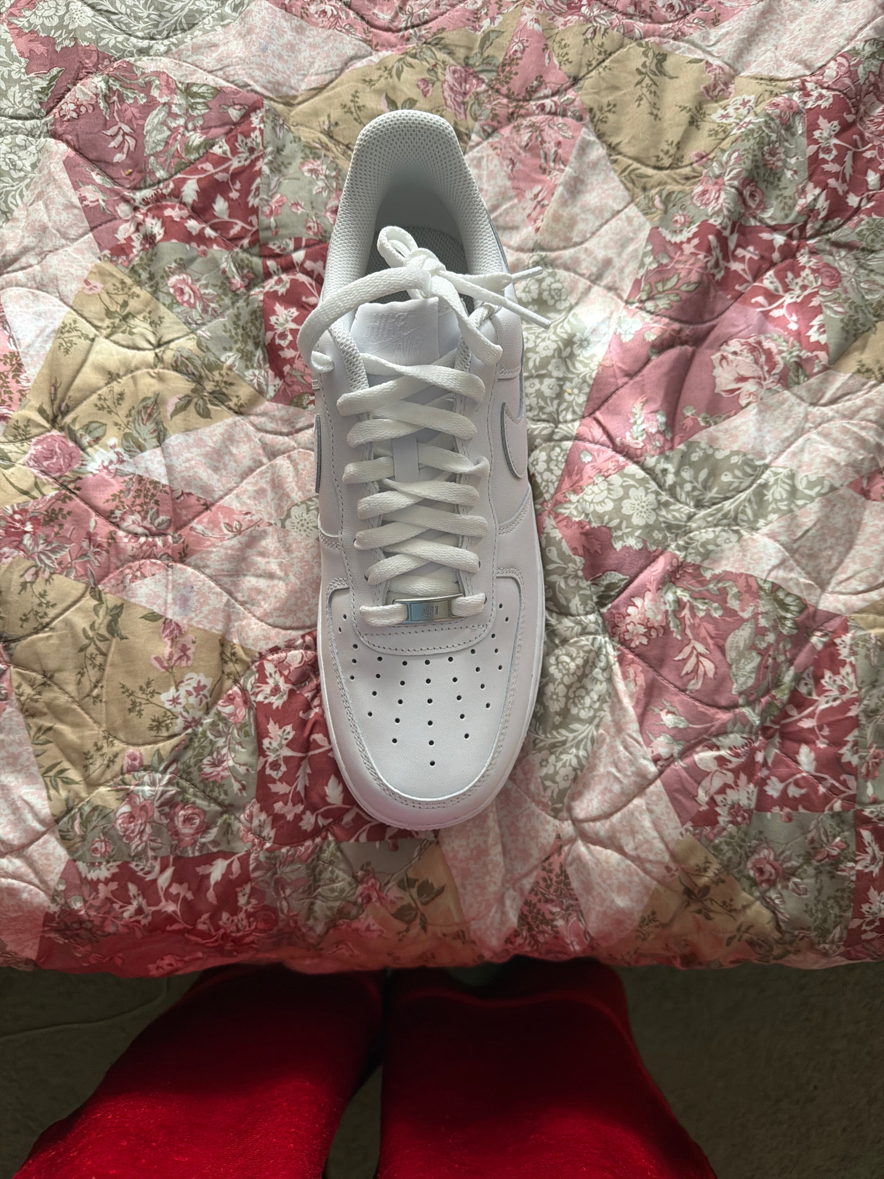 Nike Air Force 1 Low Triple White (CW2288-111) - AI says Real - Image 1