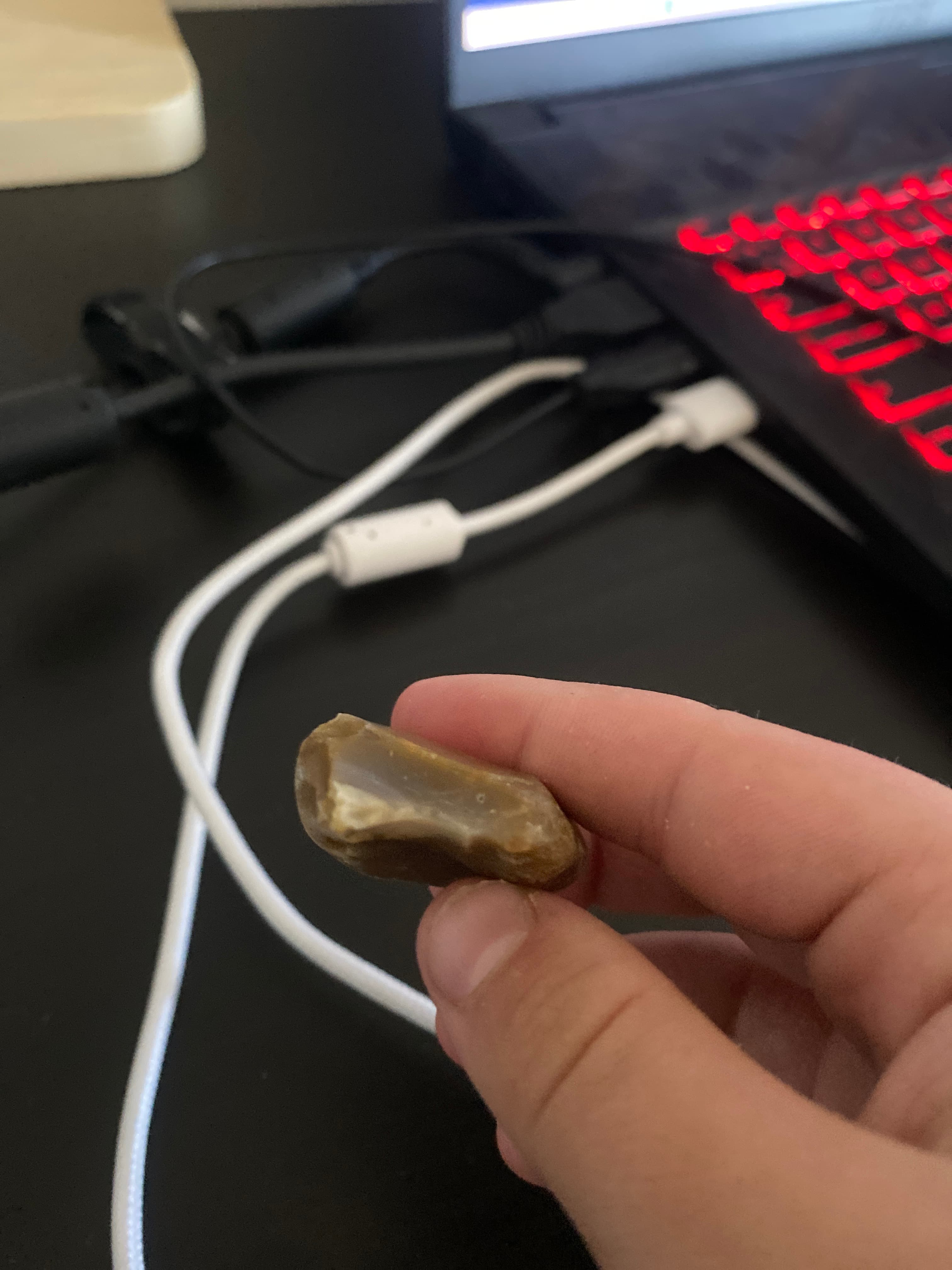 Chert/Flint nodule or lithic fragment - AI says Real - Image 1