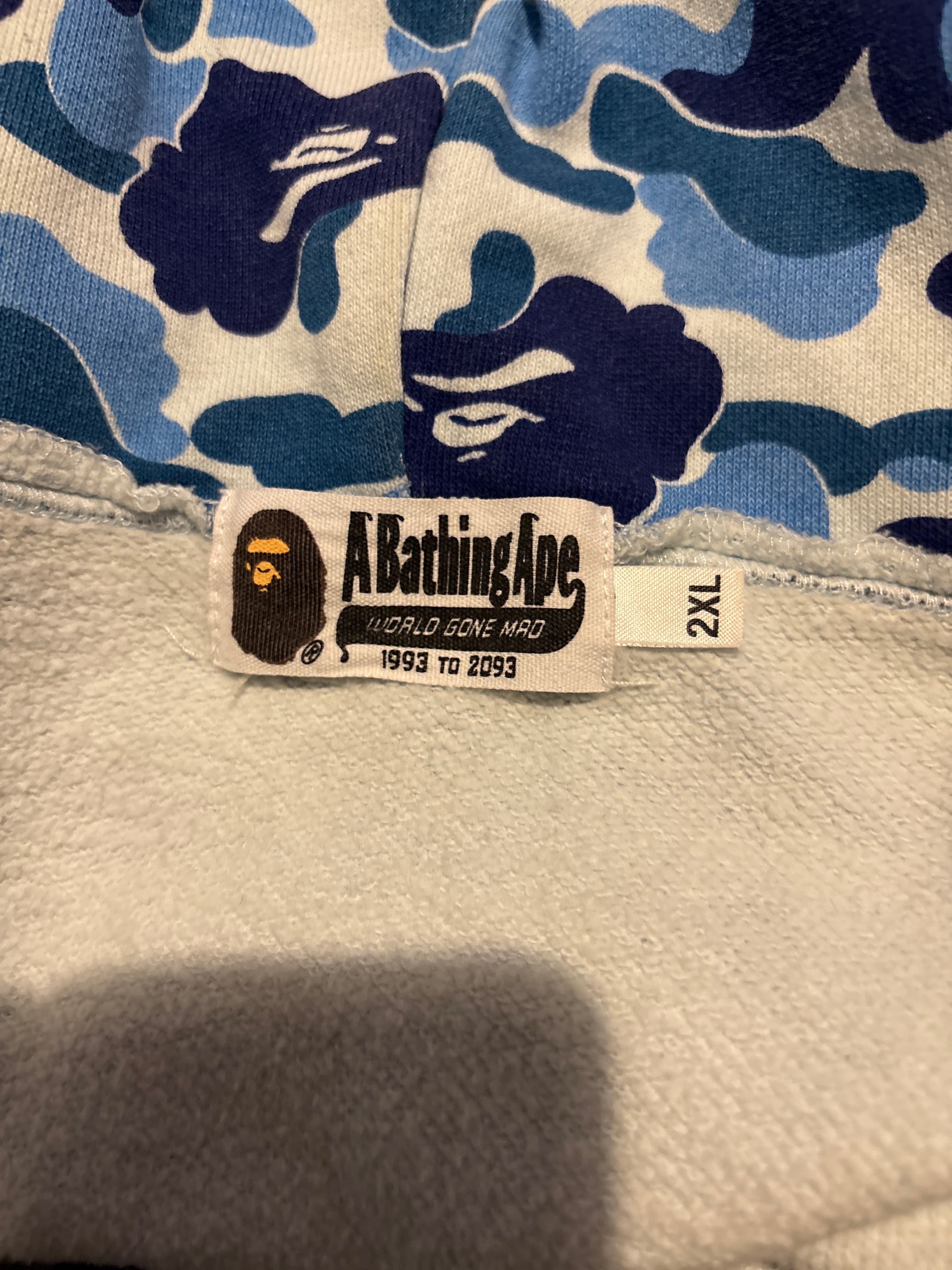 A Bathing Ape (BAPE) Hoodie - AI says Real - Image 1