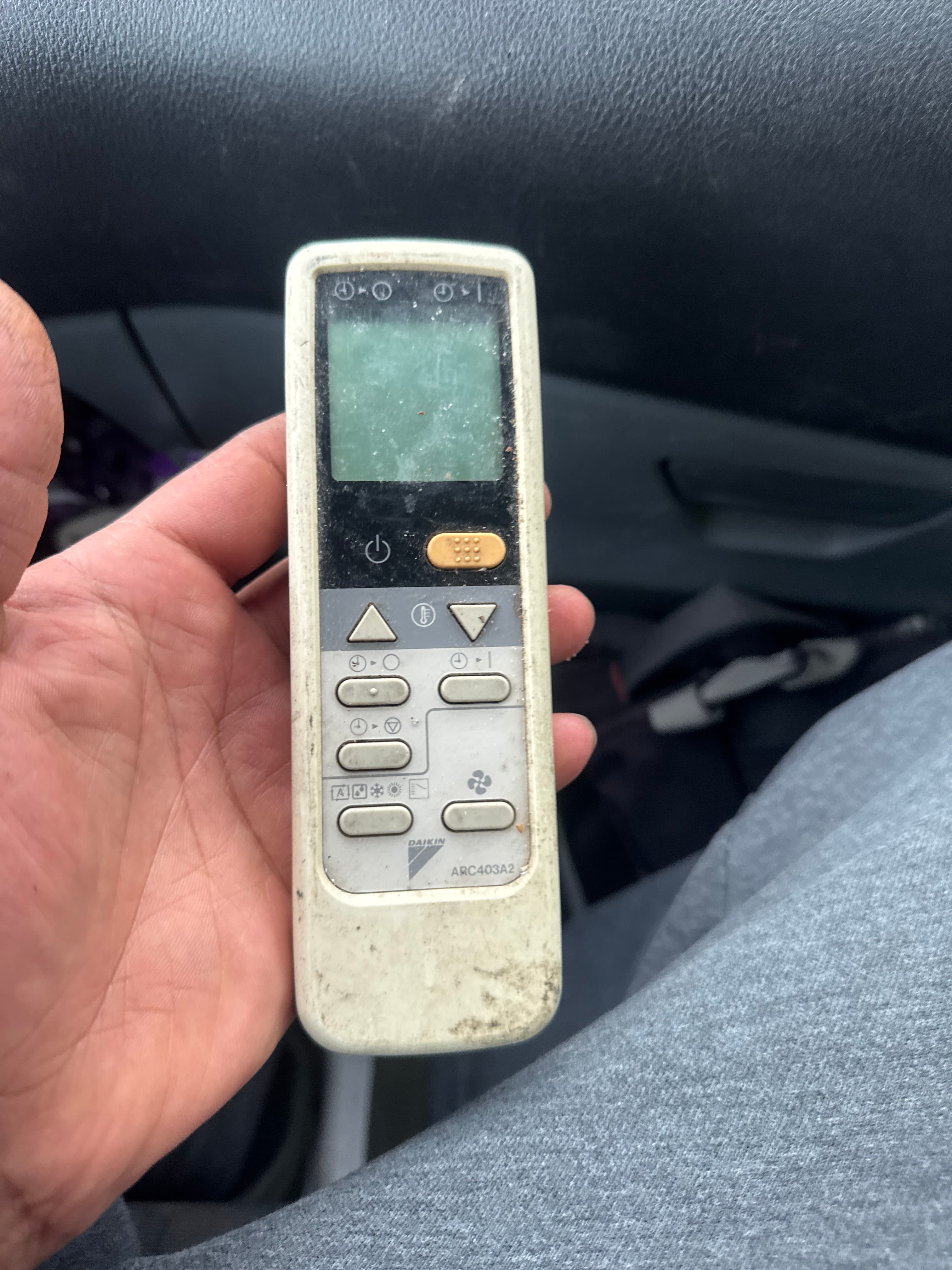 Daikin Air Conditioner Remote Control (Model ARC403A2) - AI says Real - Image 1