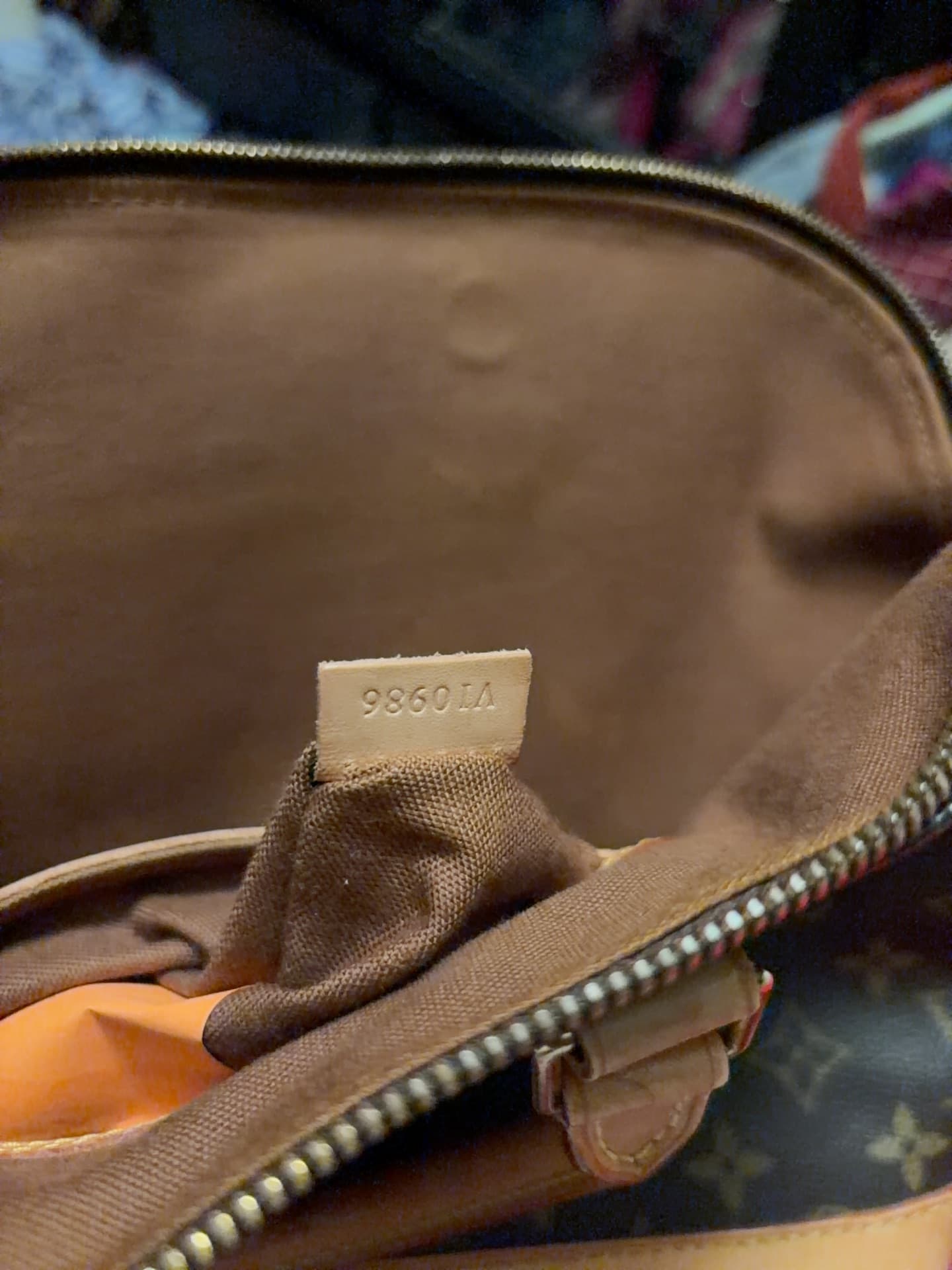 Louis Vuitton Monogram Canvas Bag (likely Bosphore Backpack or similar) - AI says Fake - Image 1