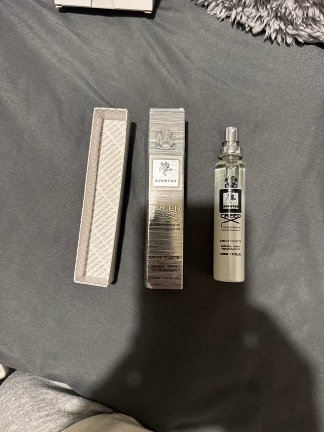 Creed Aventus Travel/Tester Spray - AI says Fake