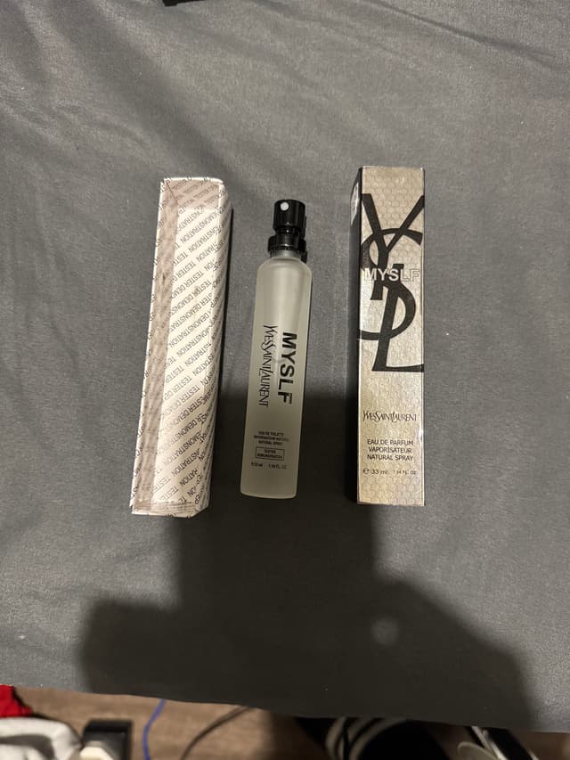 Yves Saint Laurent MYSLF Fragrance Tester - AI says Fake