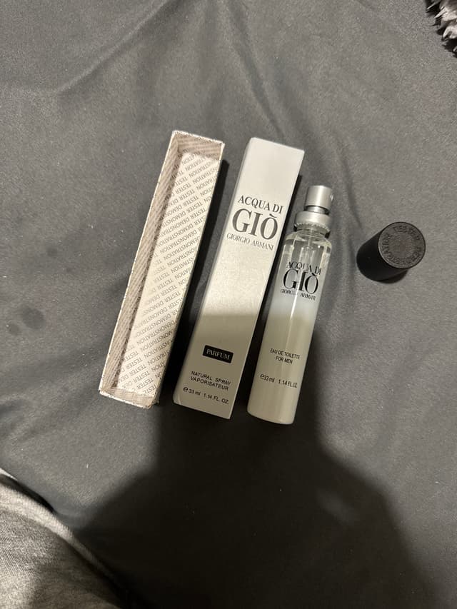 Giorgio Armani Acqua Di GiΓ² 33ml 'Tester' Spray - AI says Fake