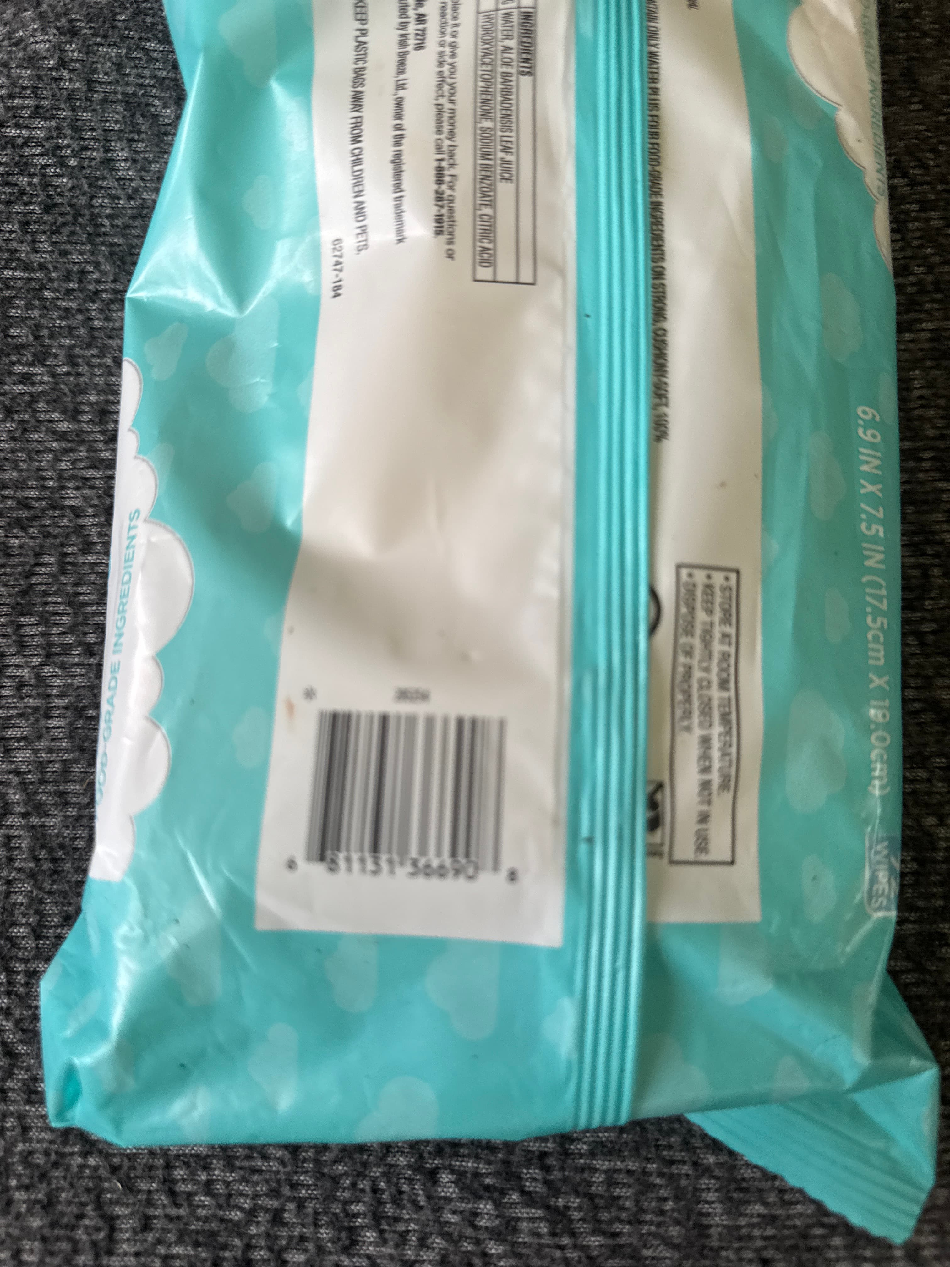 Equate Aqua Balance Wipes (72 count) - AI says Real - Image 1