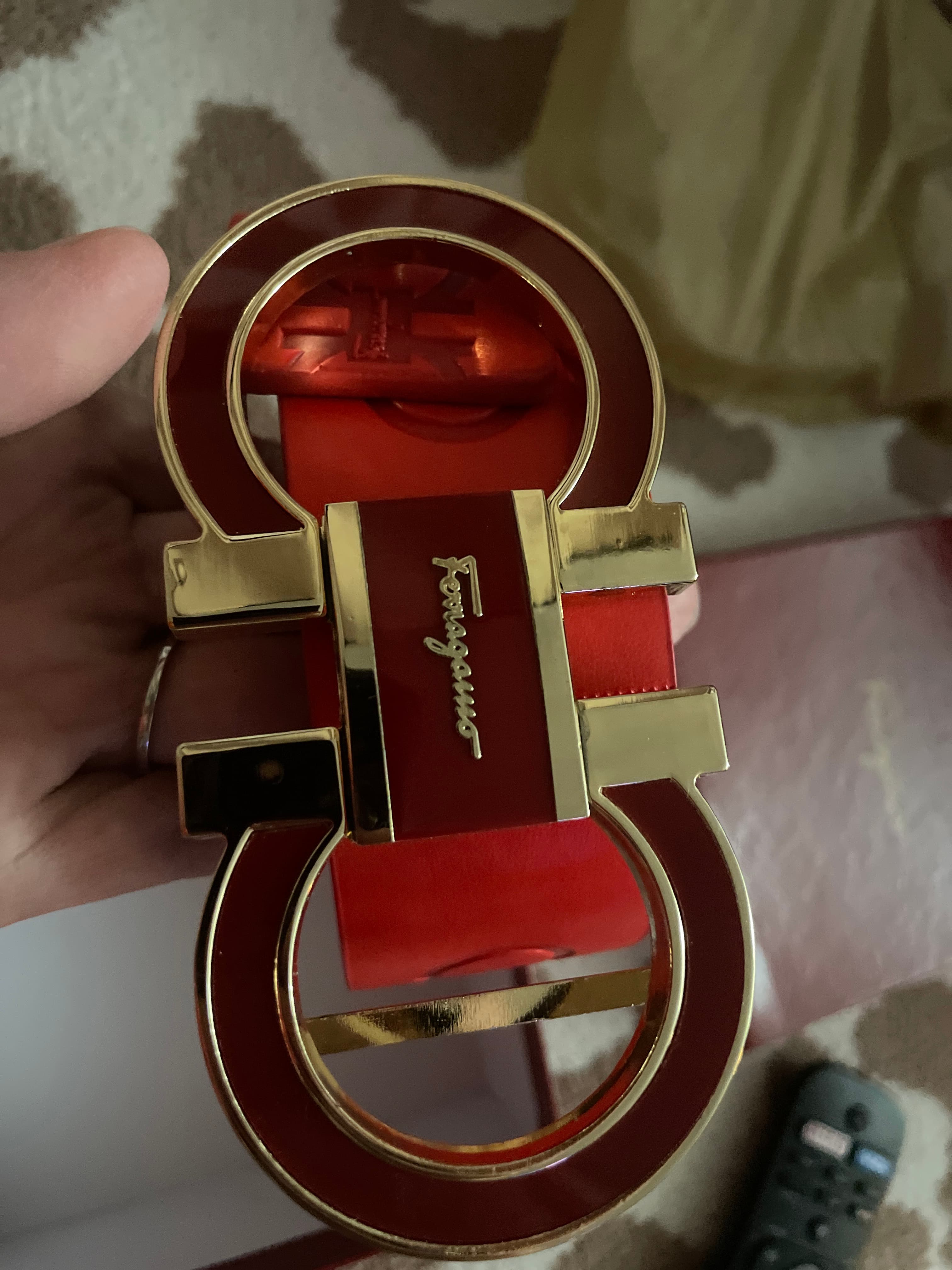 Ferragamo Belt - AI says Fake - Image 1