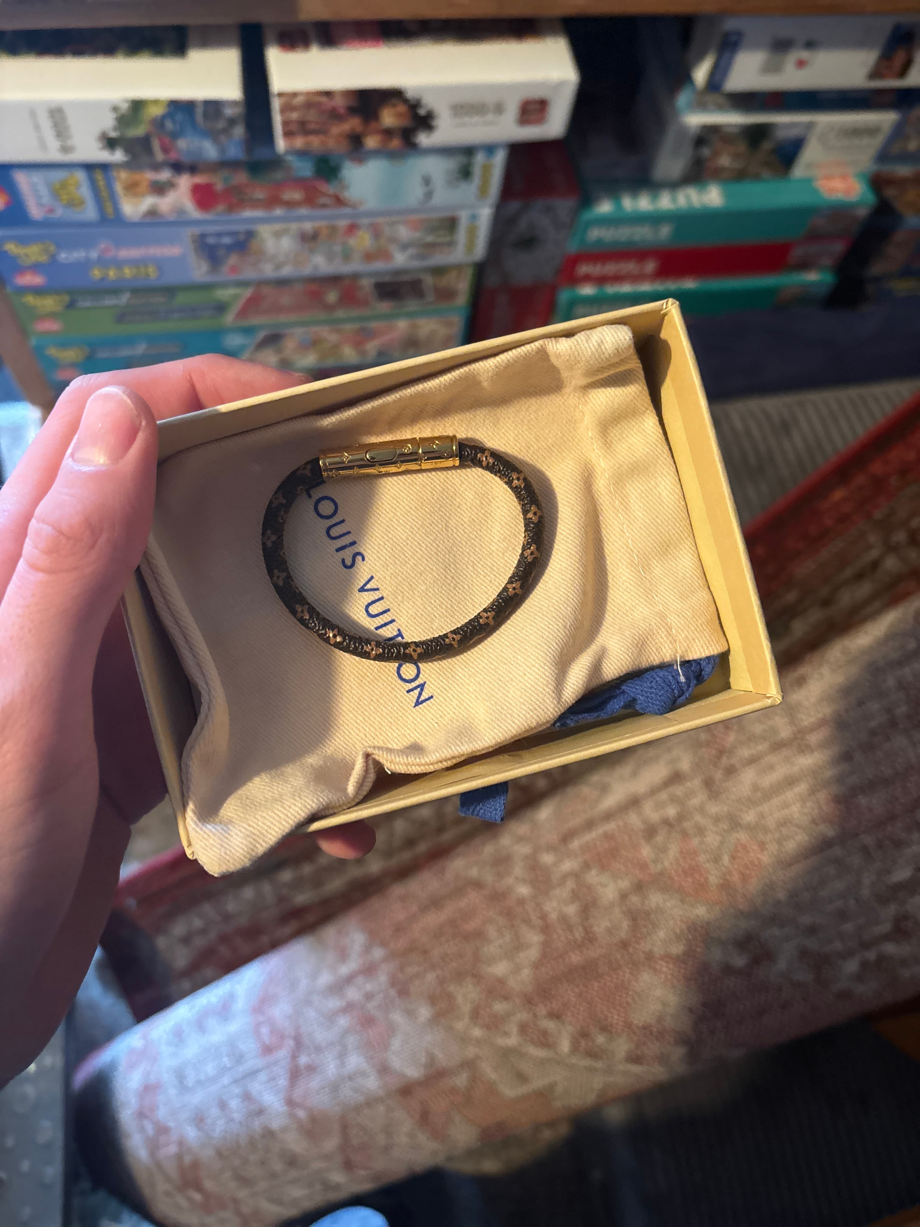 Louis Vuitton Monogram Keep It Bracelet (World Tour Edition) - AI says Fake - Image 1