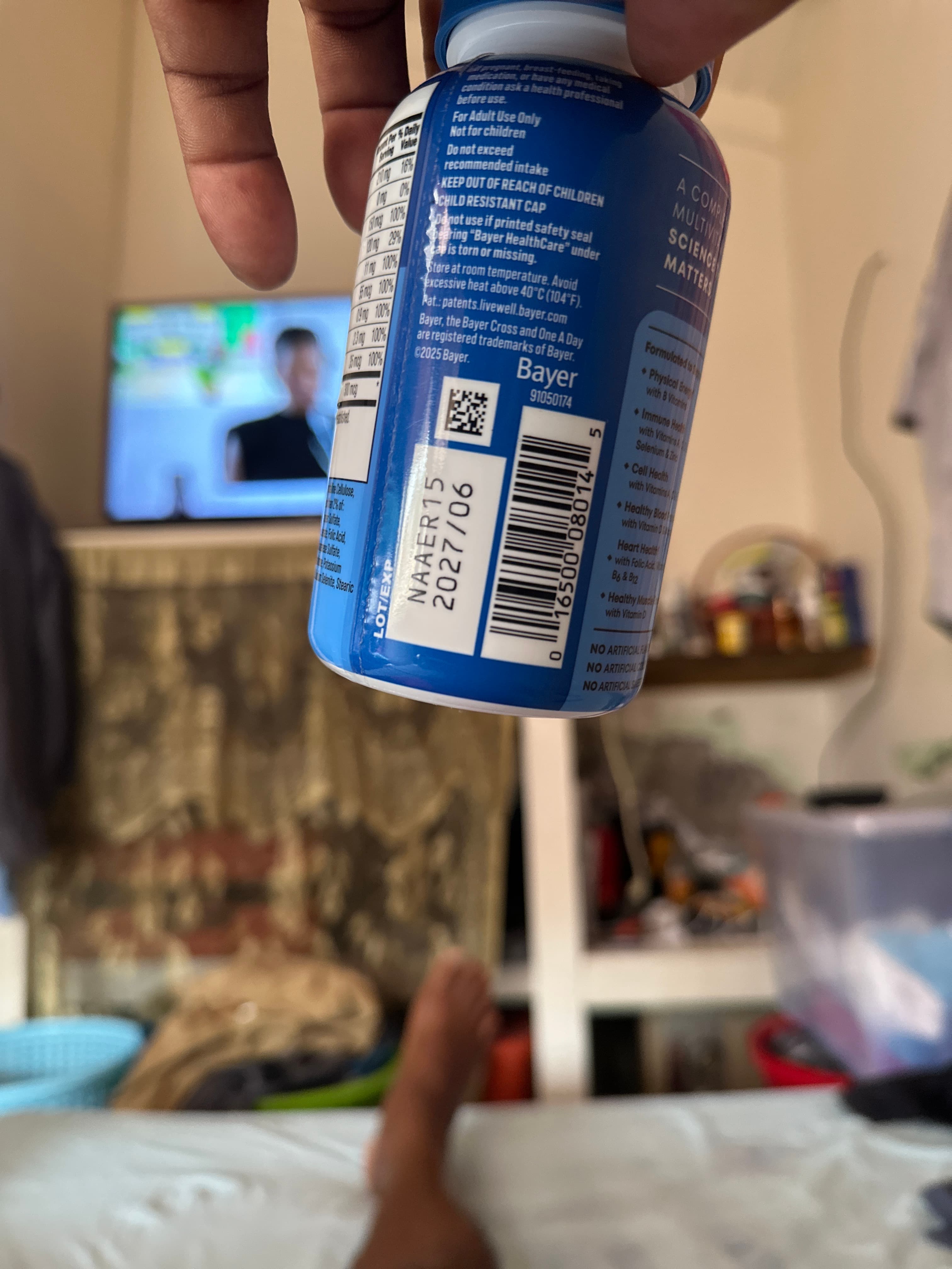 One A Day Multivitamin bottle - AI says Real - Image 1
