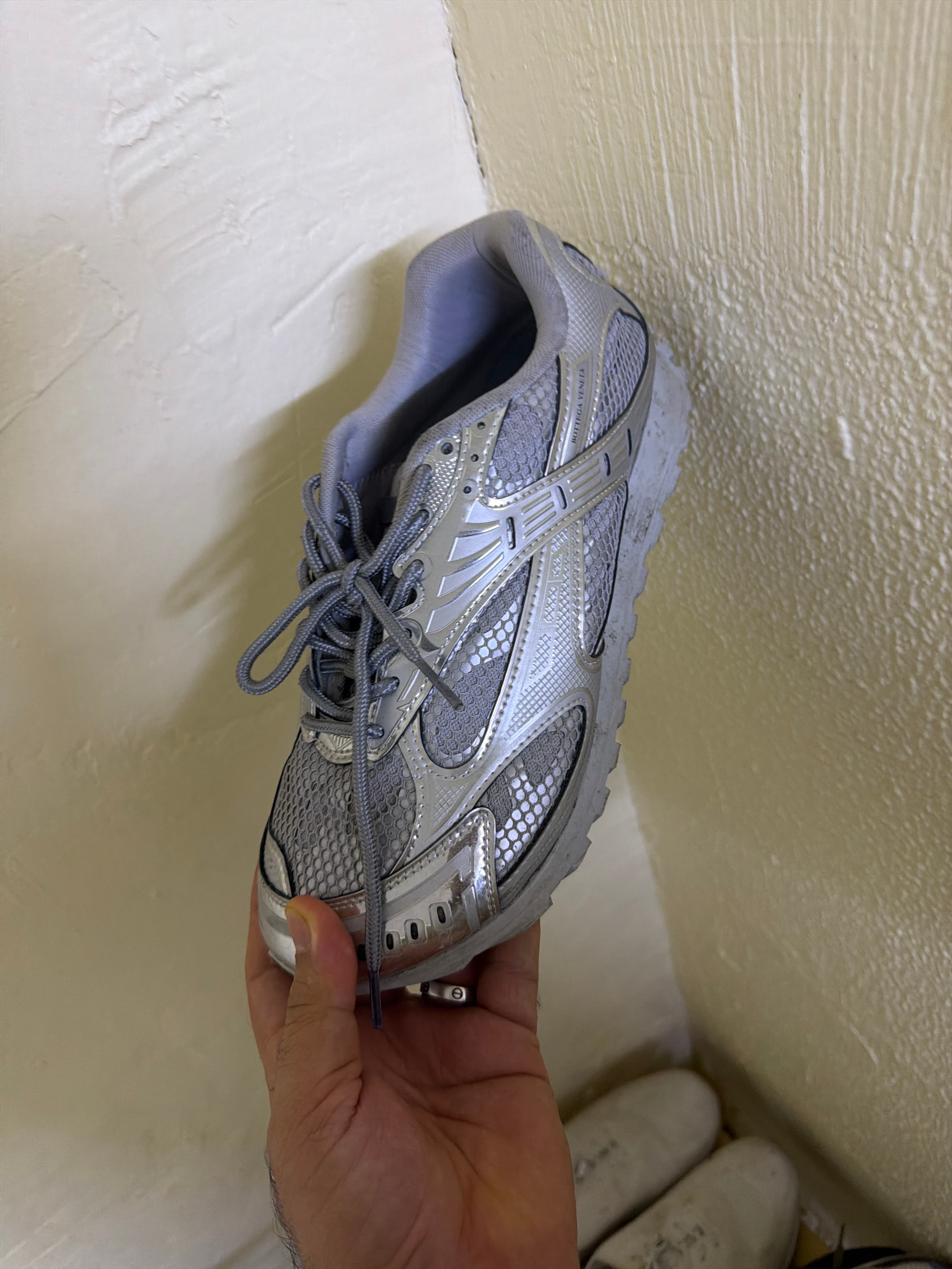 Bottega Veneta Orbit Sneakers - AI says Fake - Image 1