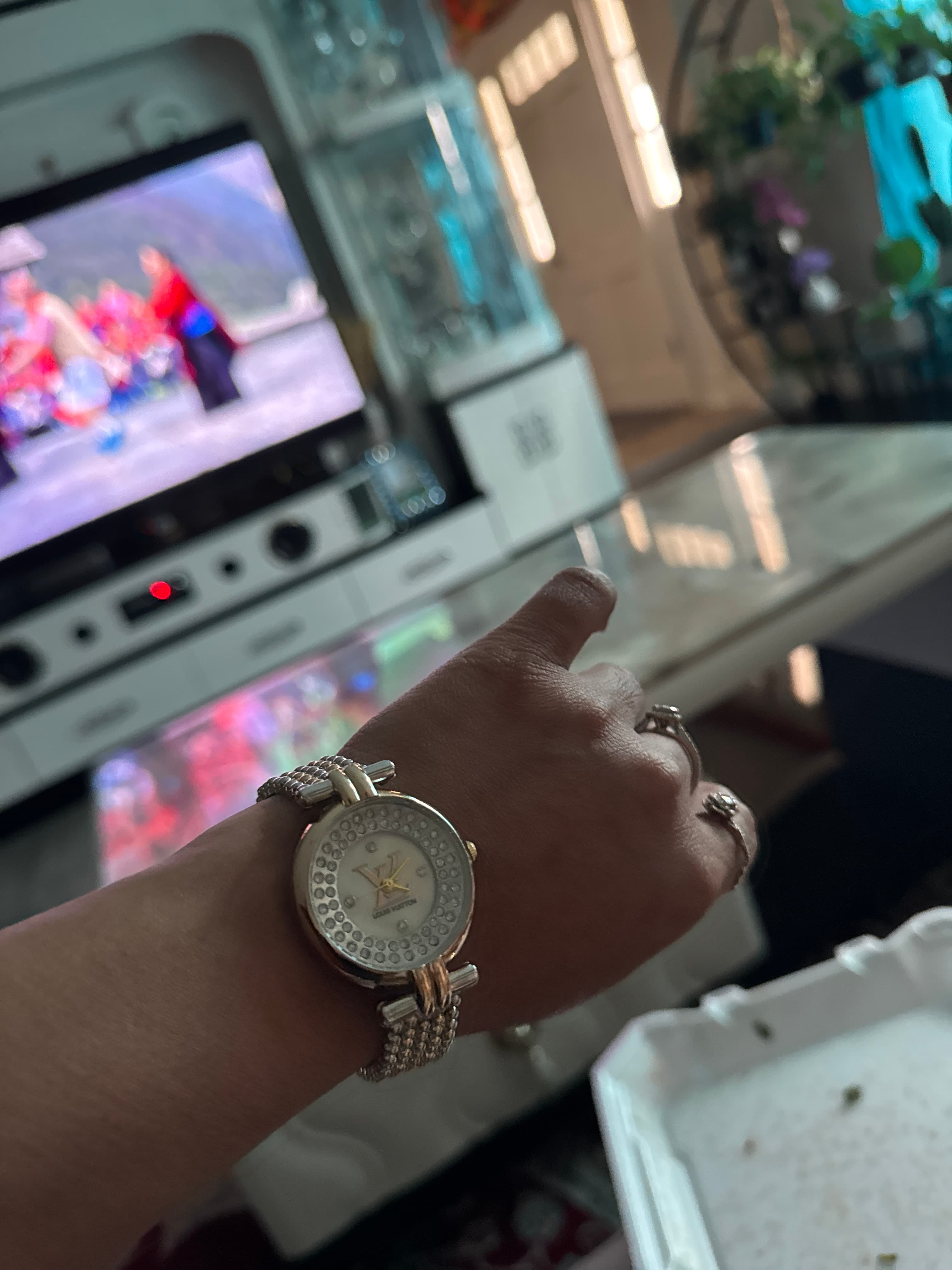 Louis Vuitton branded wristwatch - AI says Fake - Image 1