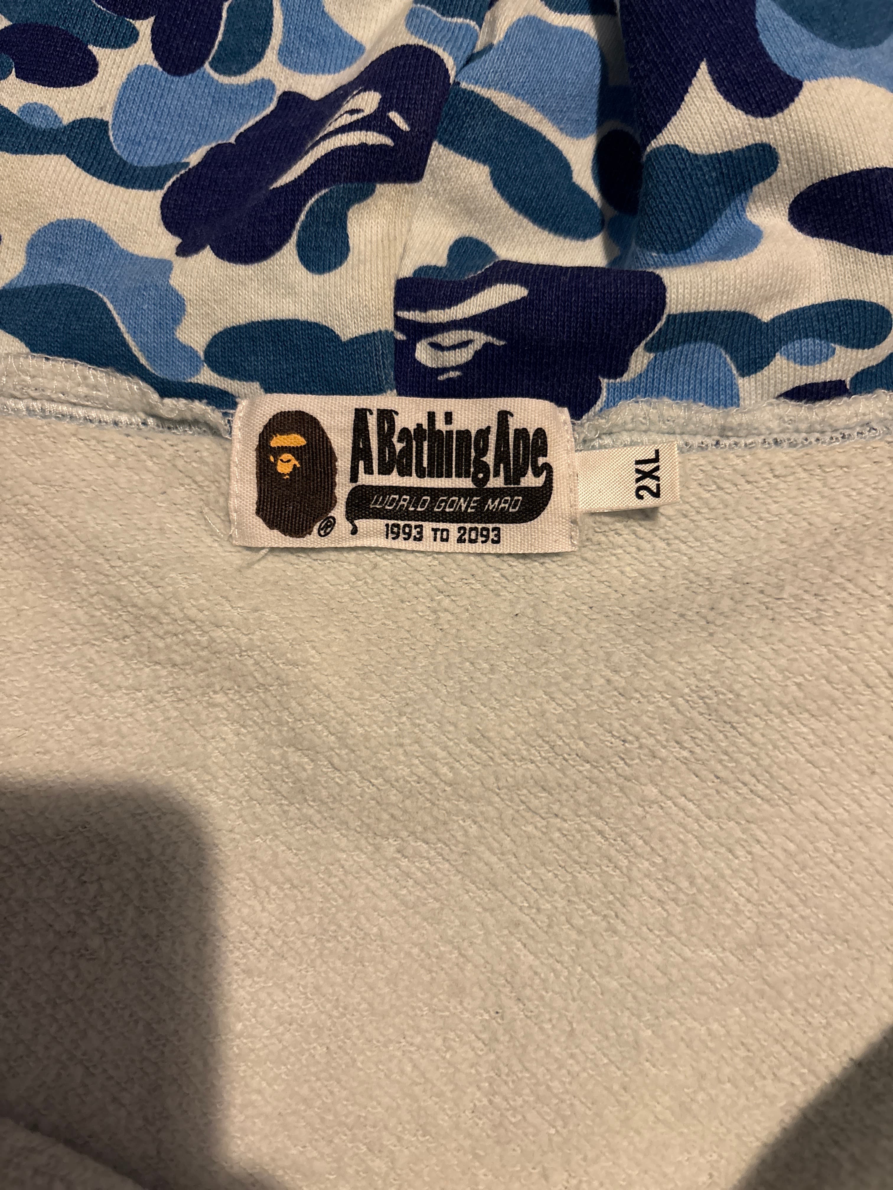 A Bathing Ape (BAPE) Hoodie - AI says Fake - Image 1