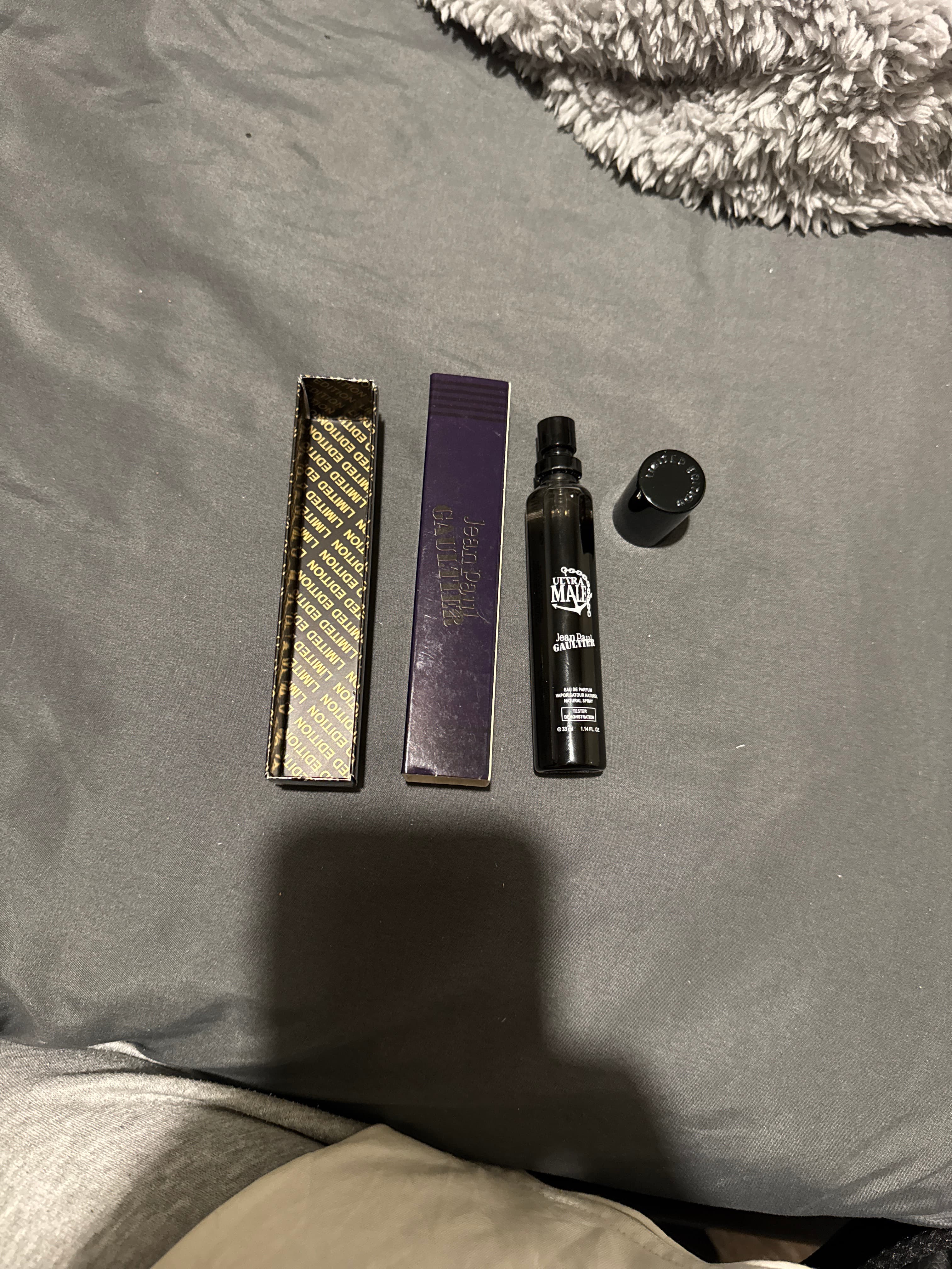 Jean Paul Gaultier Ultra Male 33ml Travel Spray/Tester - AI says Fake - Image 1