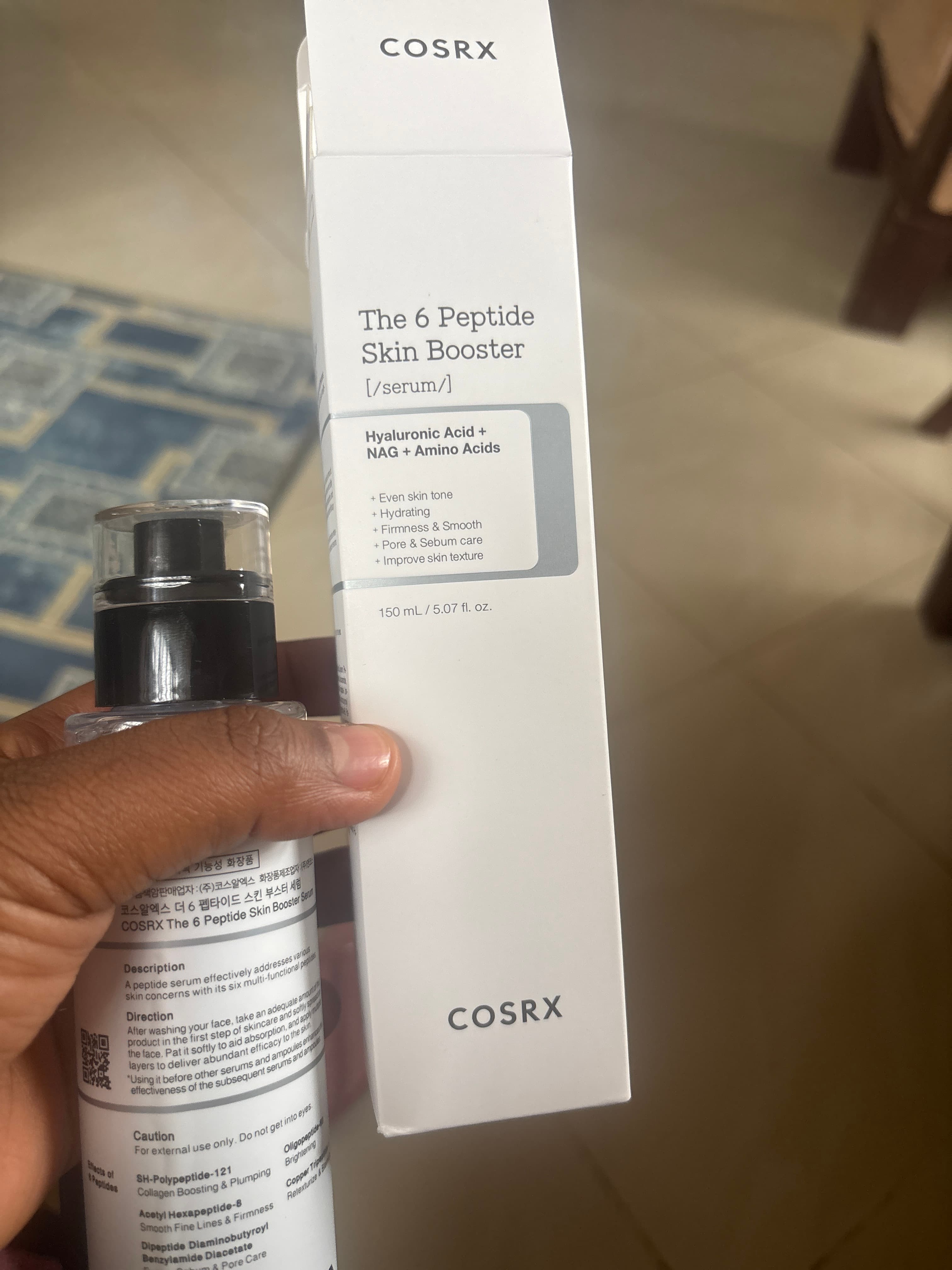 COSRX The 6 Peptide Skin Booster - AI says Real - Image 1