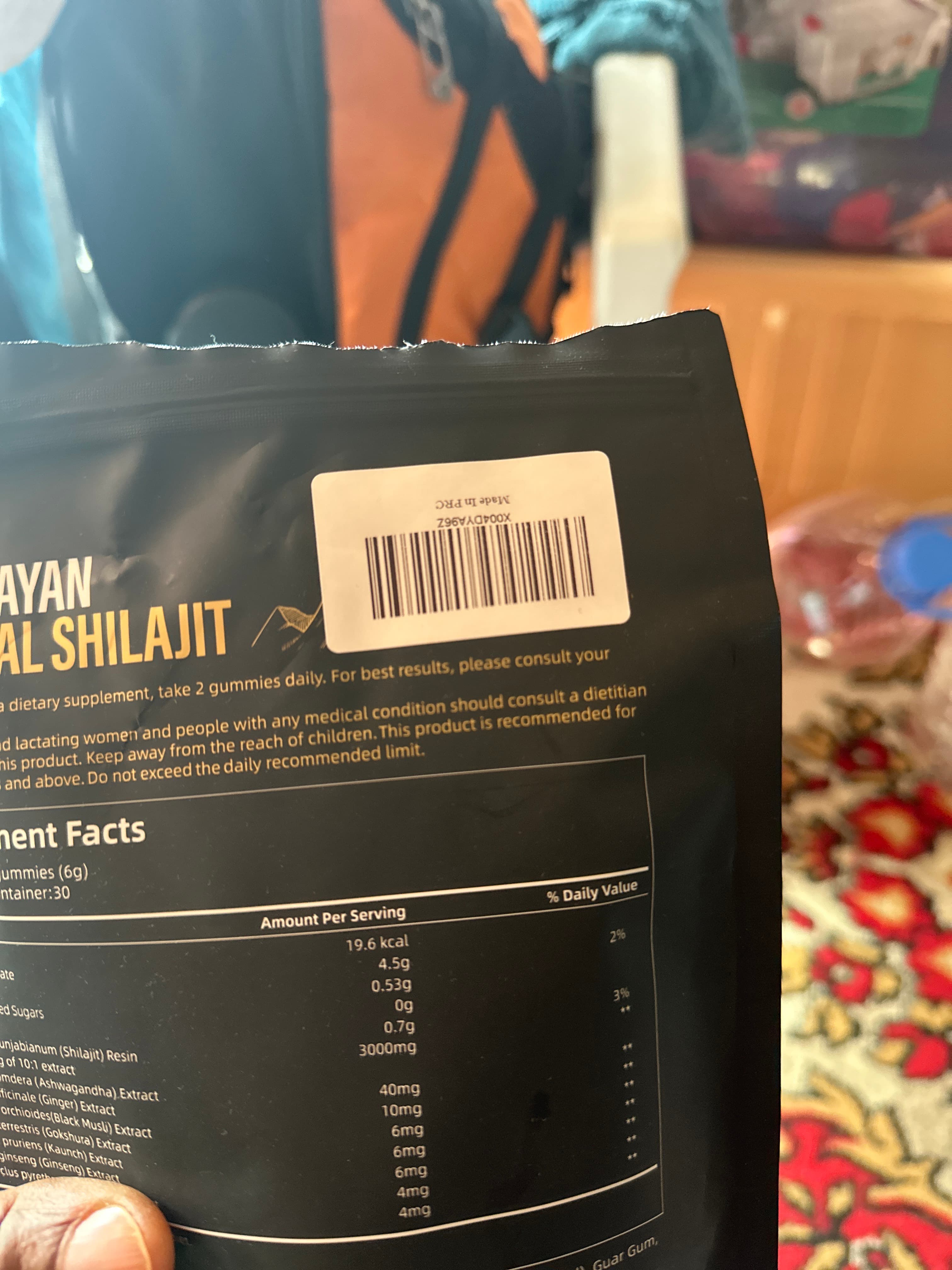 Himalayan Natural Shilajit Gummies - AI says Fake - Image 1