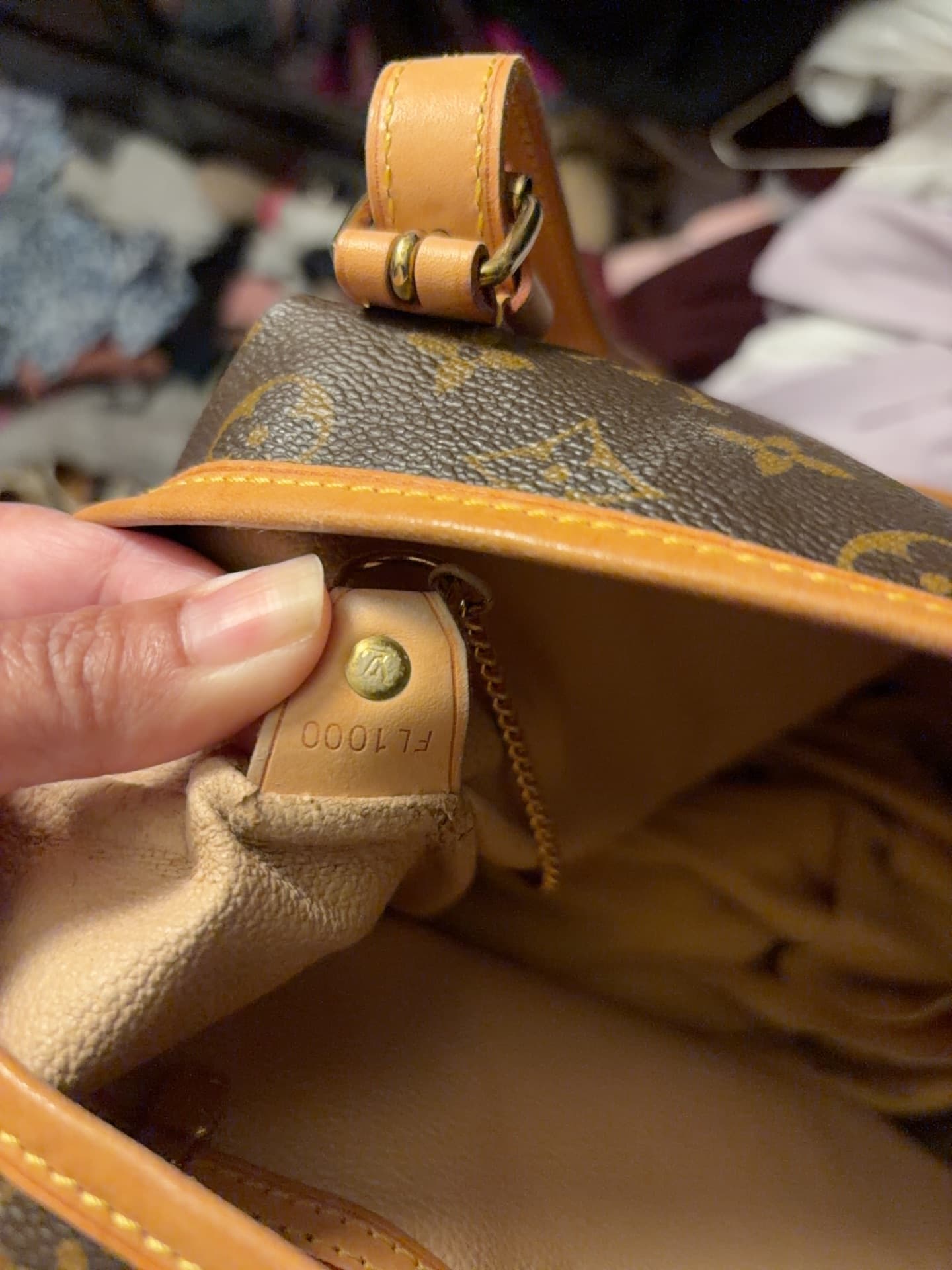 Louis Vuitton Monogram Canvas Handbag (likely Ellipse or similar structured bag) - AI says Real - Image 1