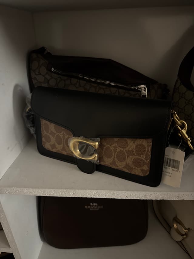 Coach Tabby Shoulder Bag 26 in Signature Canvas - AI says Real