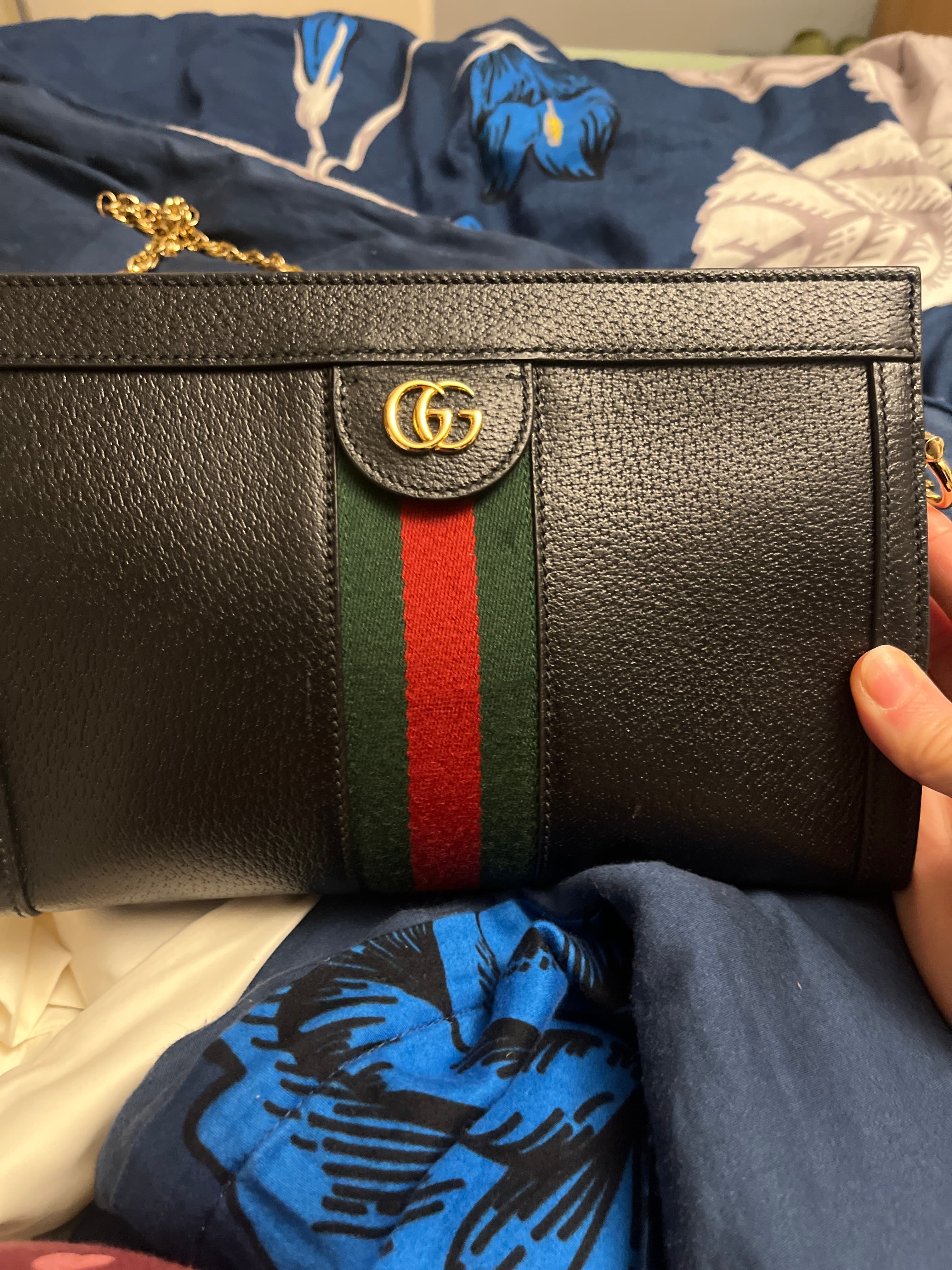 Gucci Ophidia Chain Wallet / Small Shoulder Bag - AI says Fake - Image 1