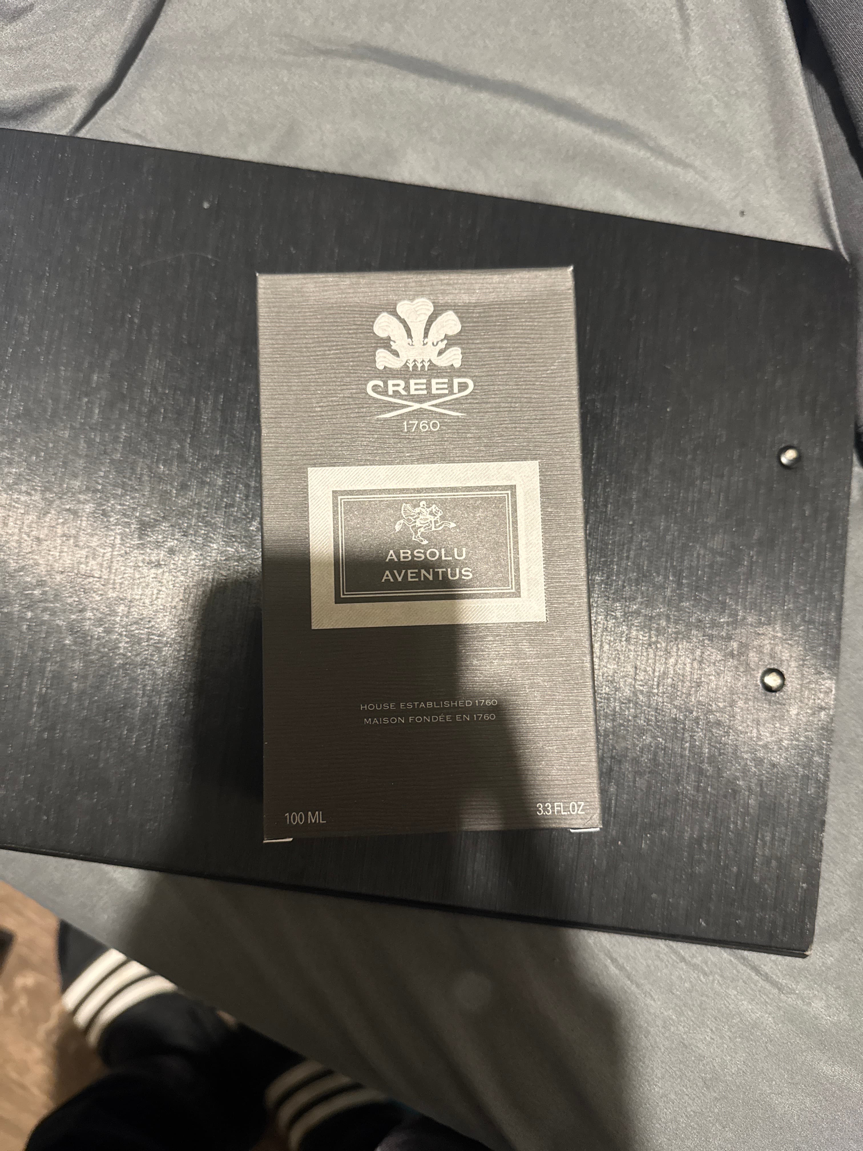 Creed Absolu Aventus Fragrance Packaging - AI says Real - Image 1