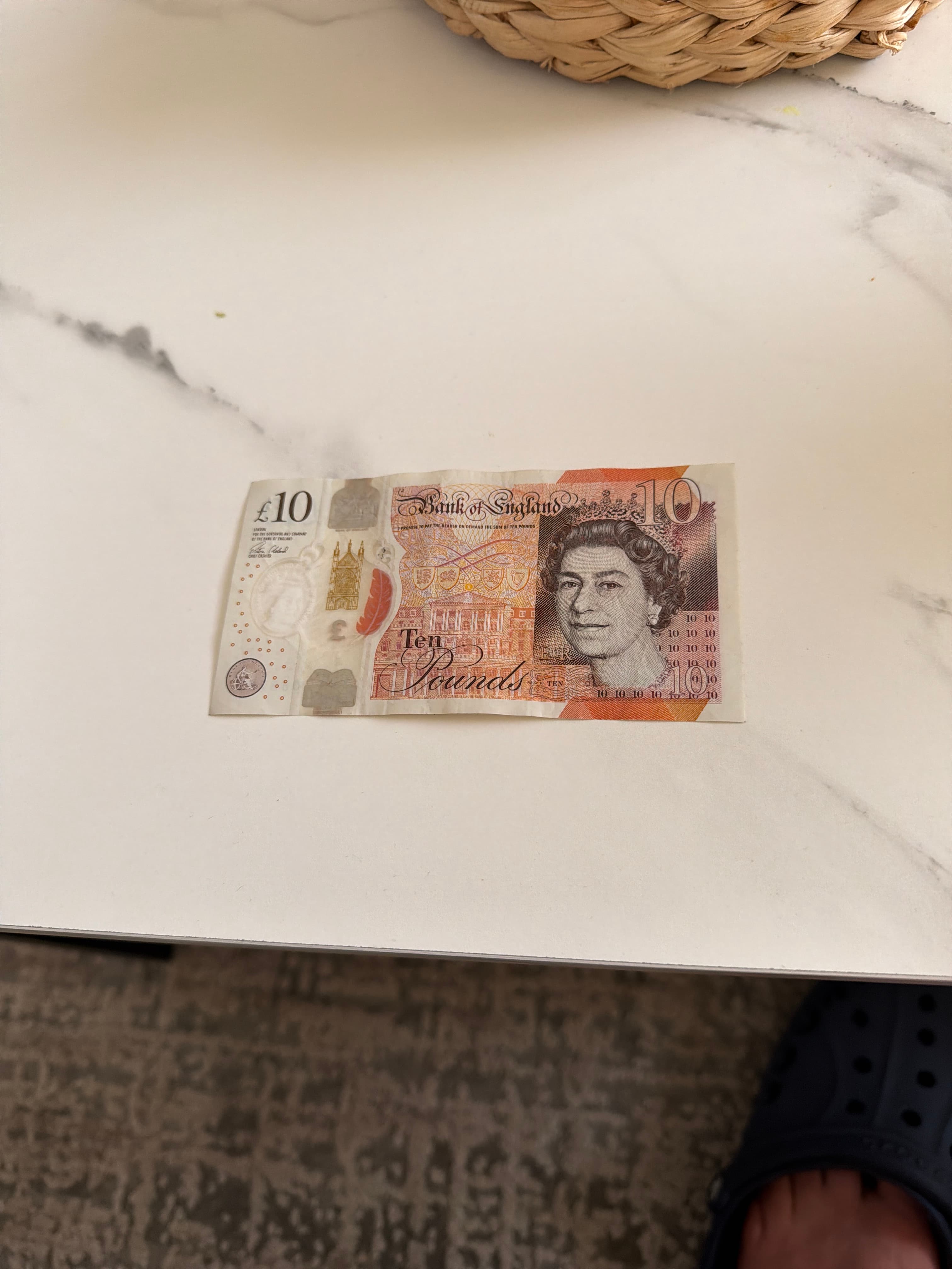 Bank of England £10 Note - AI says Real - Image 1