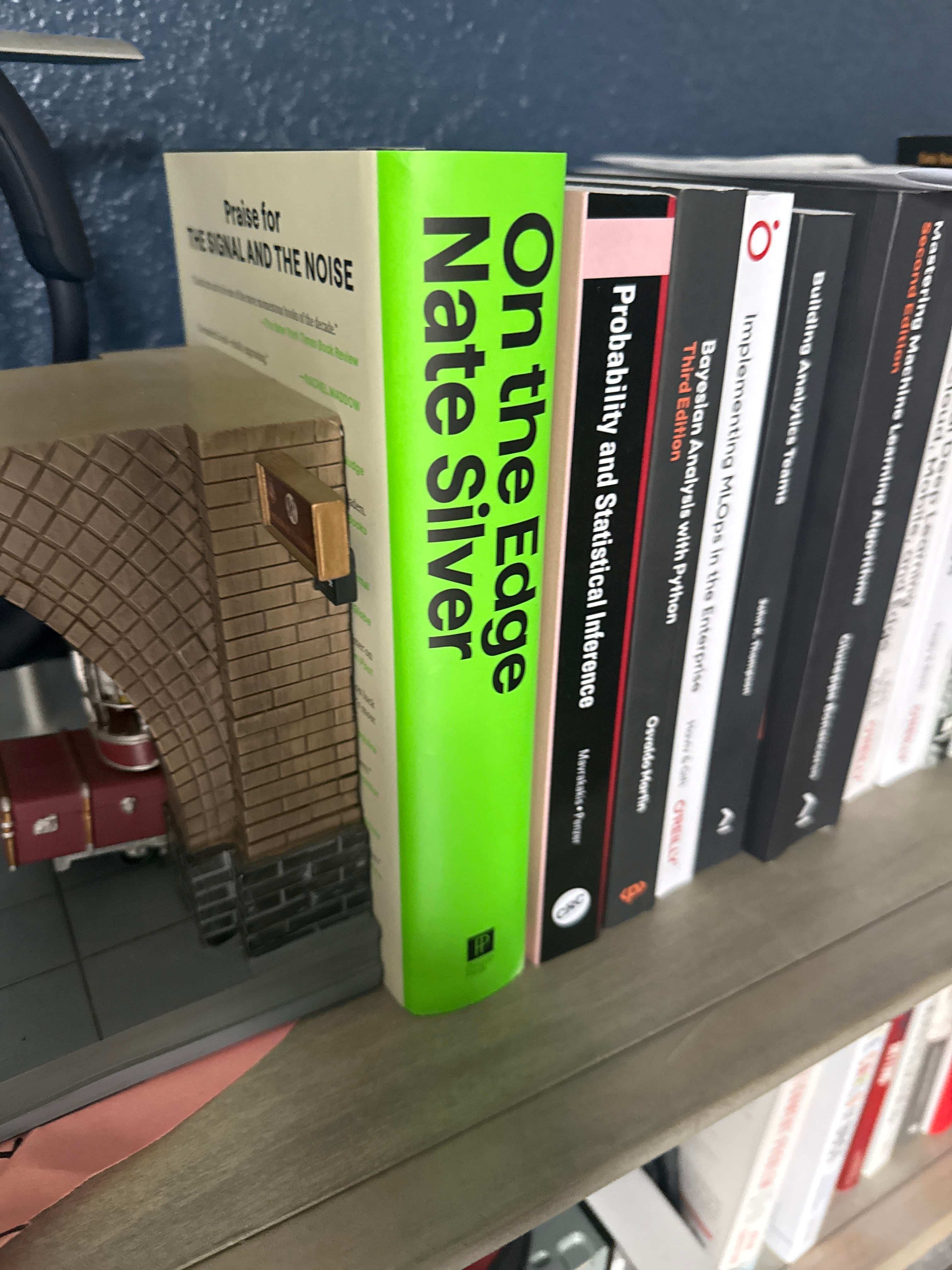 On the Edge by Nate Silver - AI says Real - Image 1