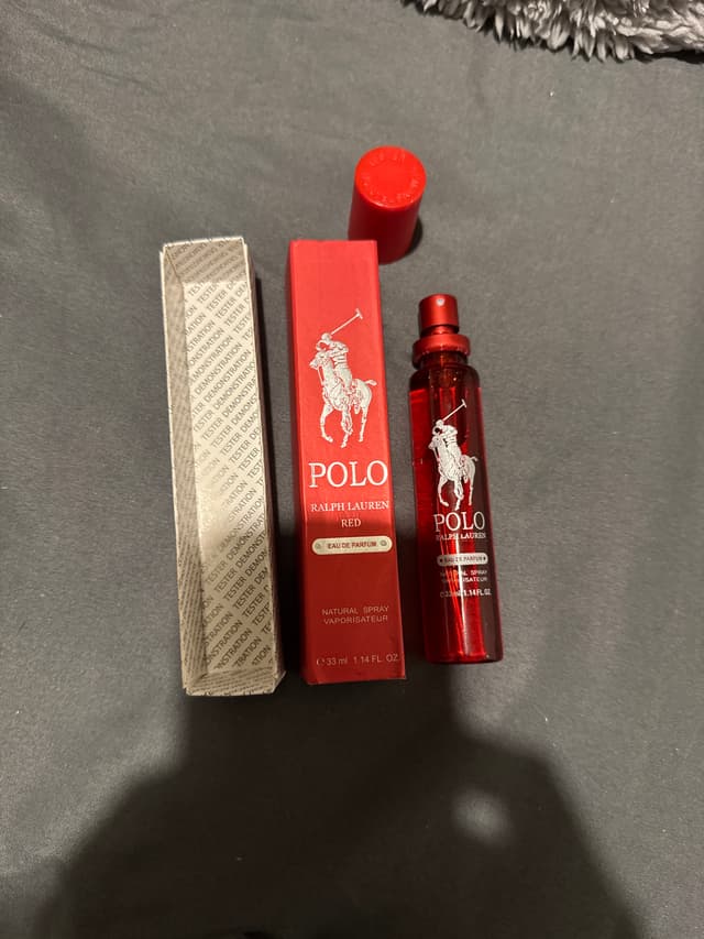 Ralph Lauren Polo Red Eau de Parfum (33ml Travel/Tester Size) - AI says Fake