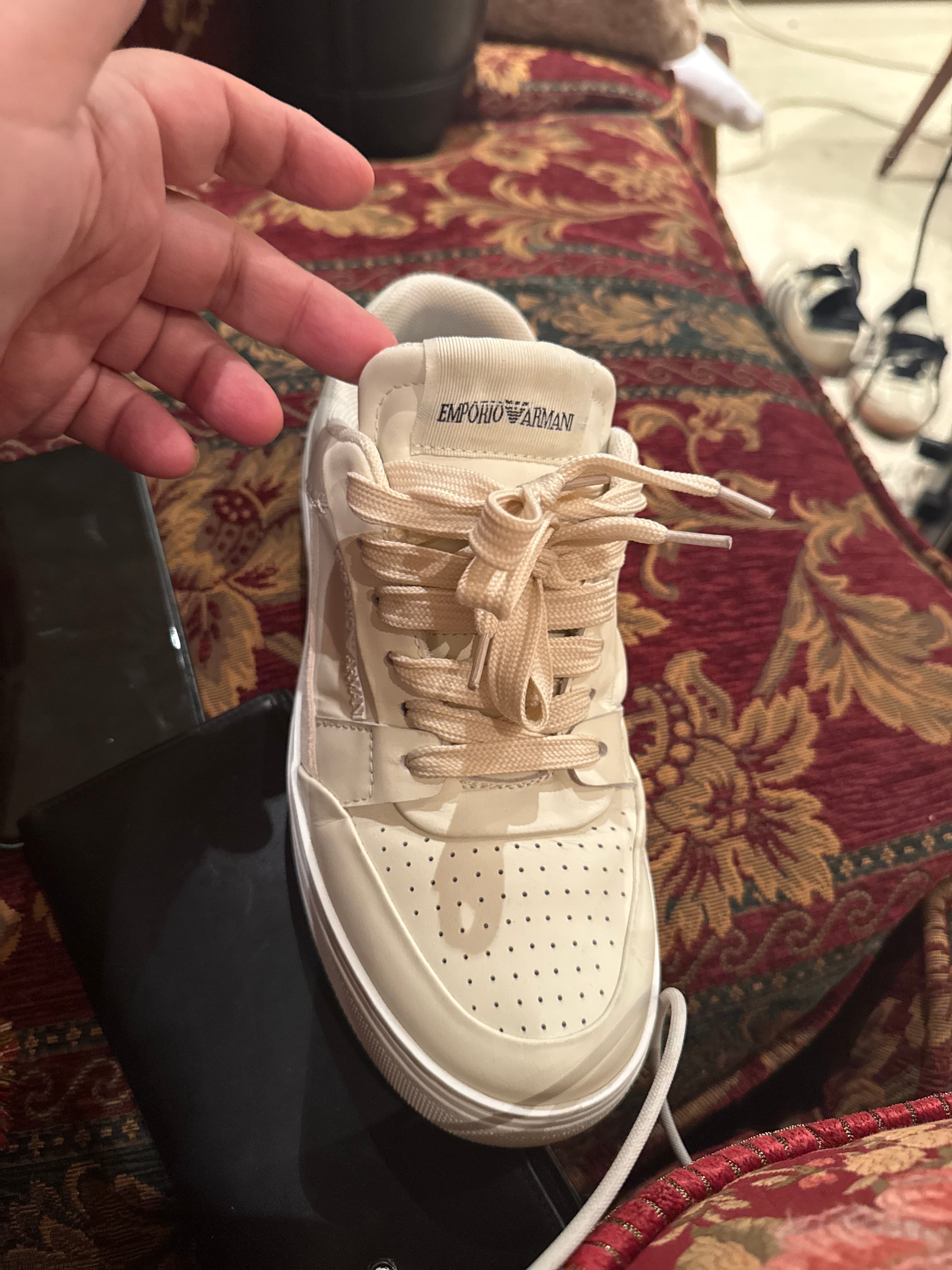 Emporio Armani Sneakers - AI says Fake - Image 1