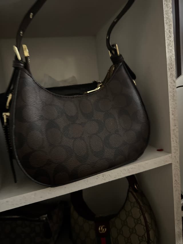 Coach Signature Hobo Bag - AI says Real
