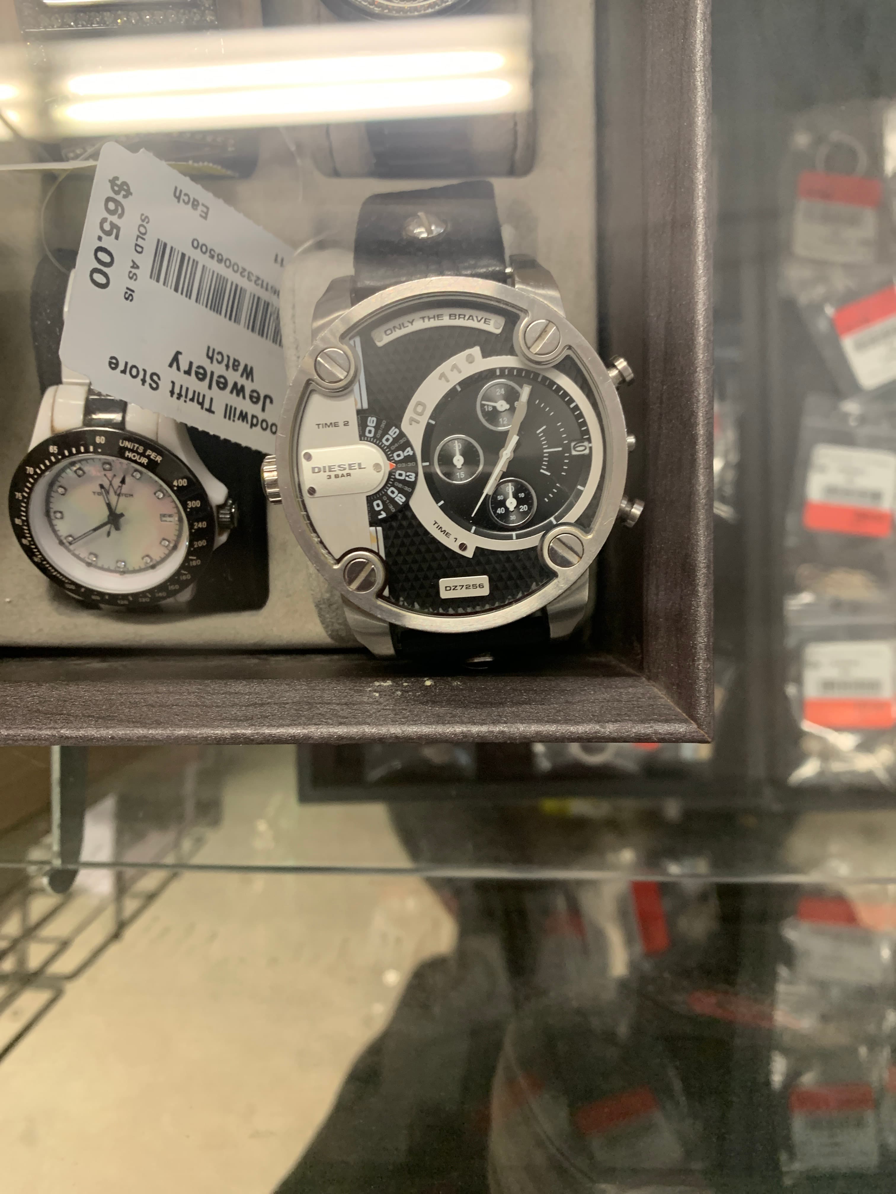 Diesel DZ7256 'Little Daddy' Dual Time Chronograph Watch - AI says Real - Image 1