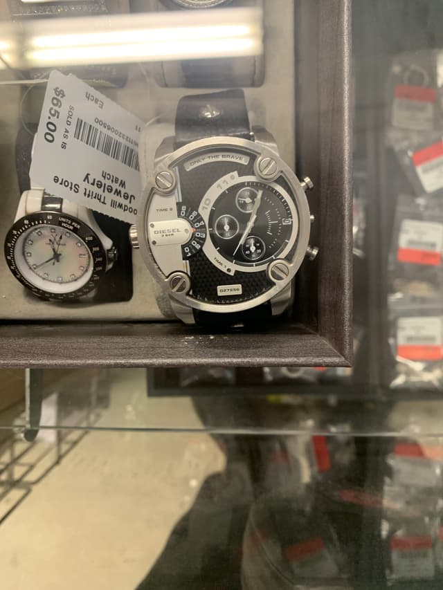 Diesel DZ7256 'Little Daddy' Dual Time Chronograph Watch - AI says Real