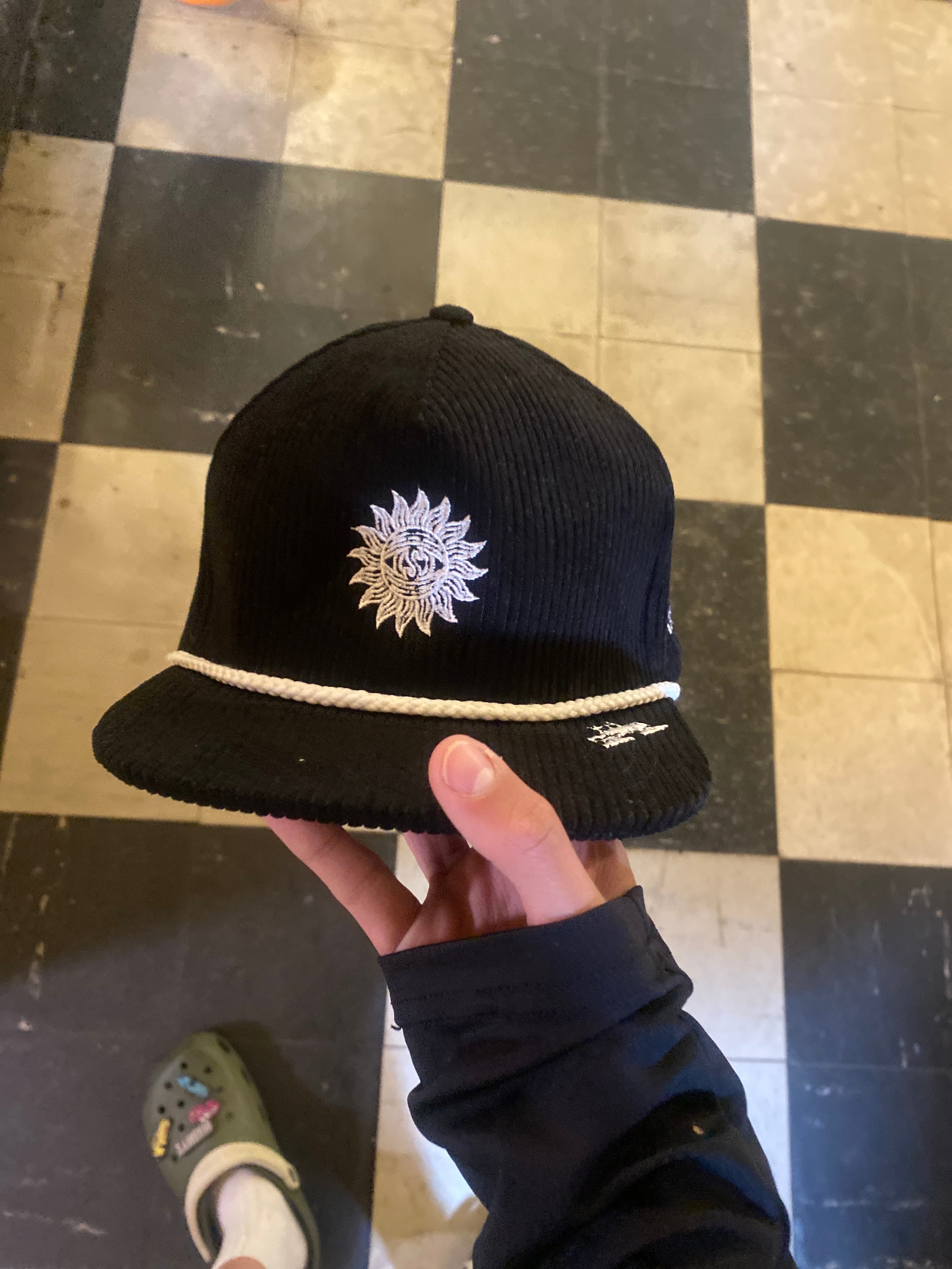 Spacecraft Collective Corduroy Snapback Hat - AI says Real - Image 1